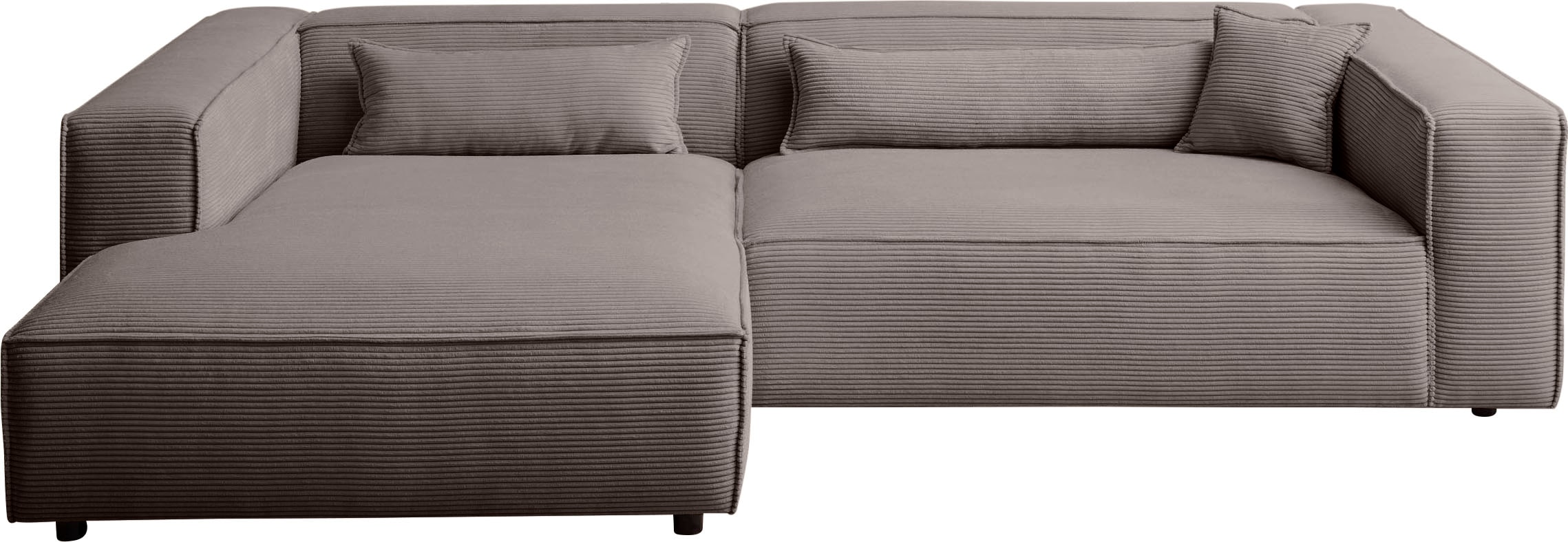 LeGer Home by Lena Gercke Ecksofa »PIARA XXL, Big-Sofa in Cord oder Leineno günstig online kaufen