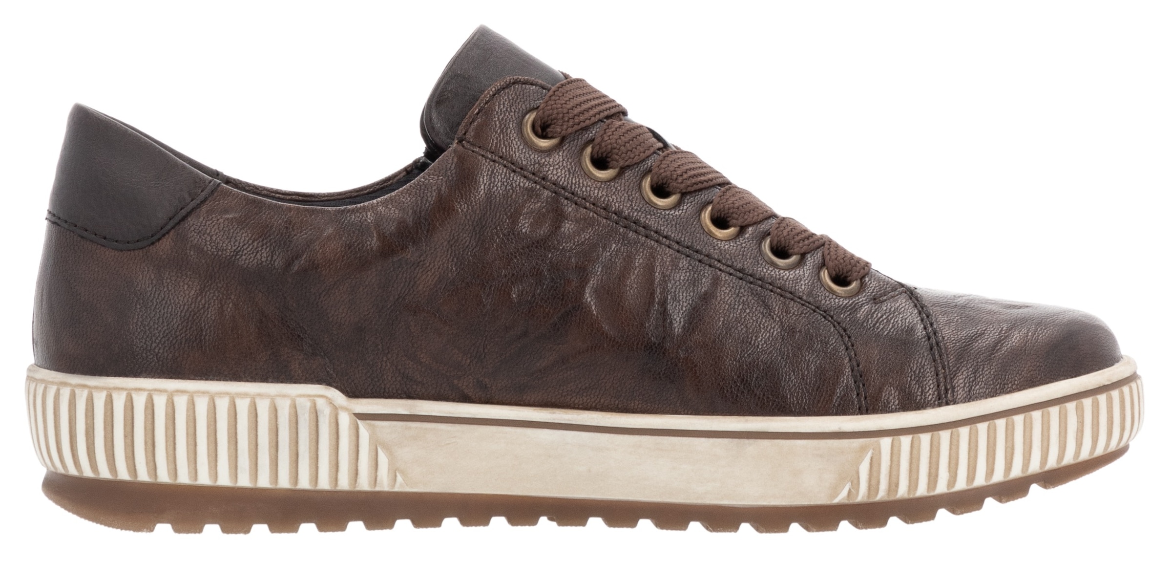 Remonte Plateausneaker  , Freizeitschuh, Halbschuh, Schnürschuh mit Außenreißverschluss