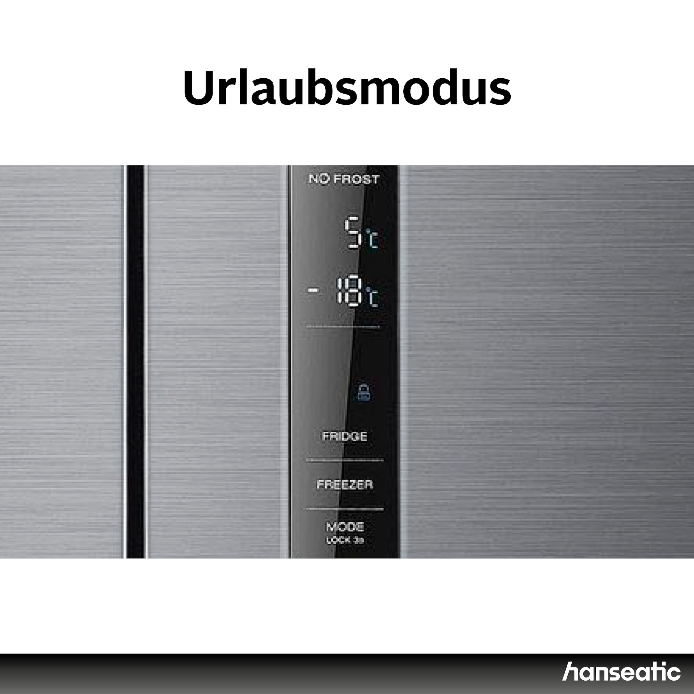 Hanseatic Multi Door »HCDC18080CI« 180 cm hoch 79 cm breit inkl. 3 Jahre Herstellergarantie