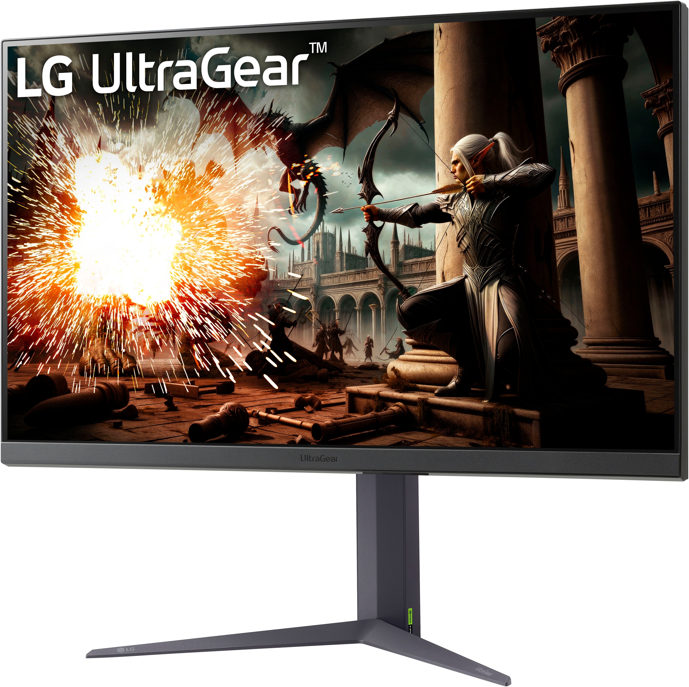 LG Gaming-LED-Monitor »32GS75QX«, 80 cm/32 Zoll, 2560 x 1440 px, WQHD, 1 ms Reaktionszeit, 180 Hz
