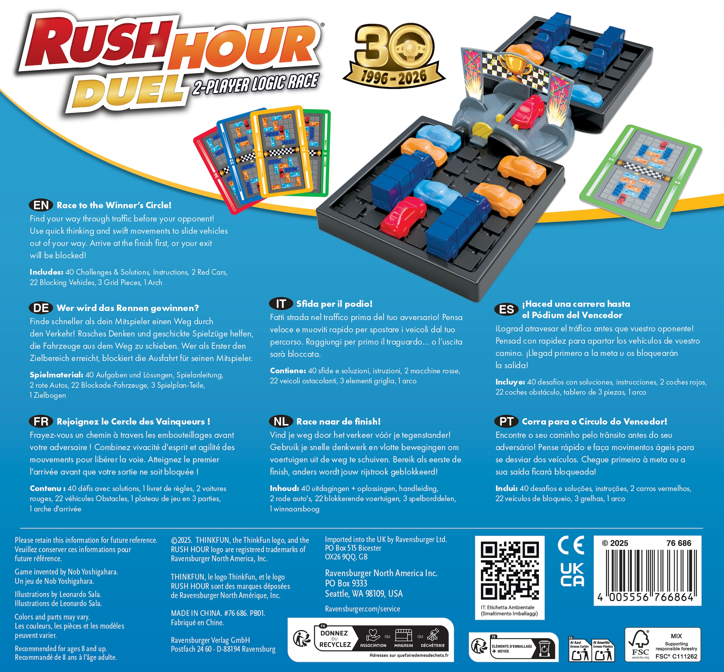 Thinkfun® Spiel »ThinkFun Rush Hour Duel«