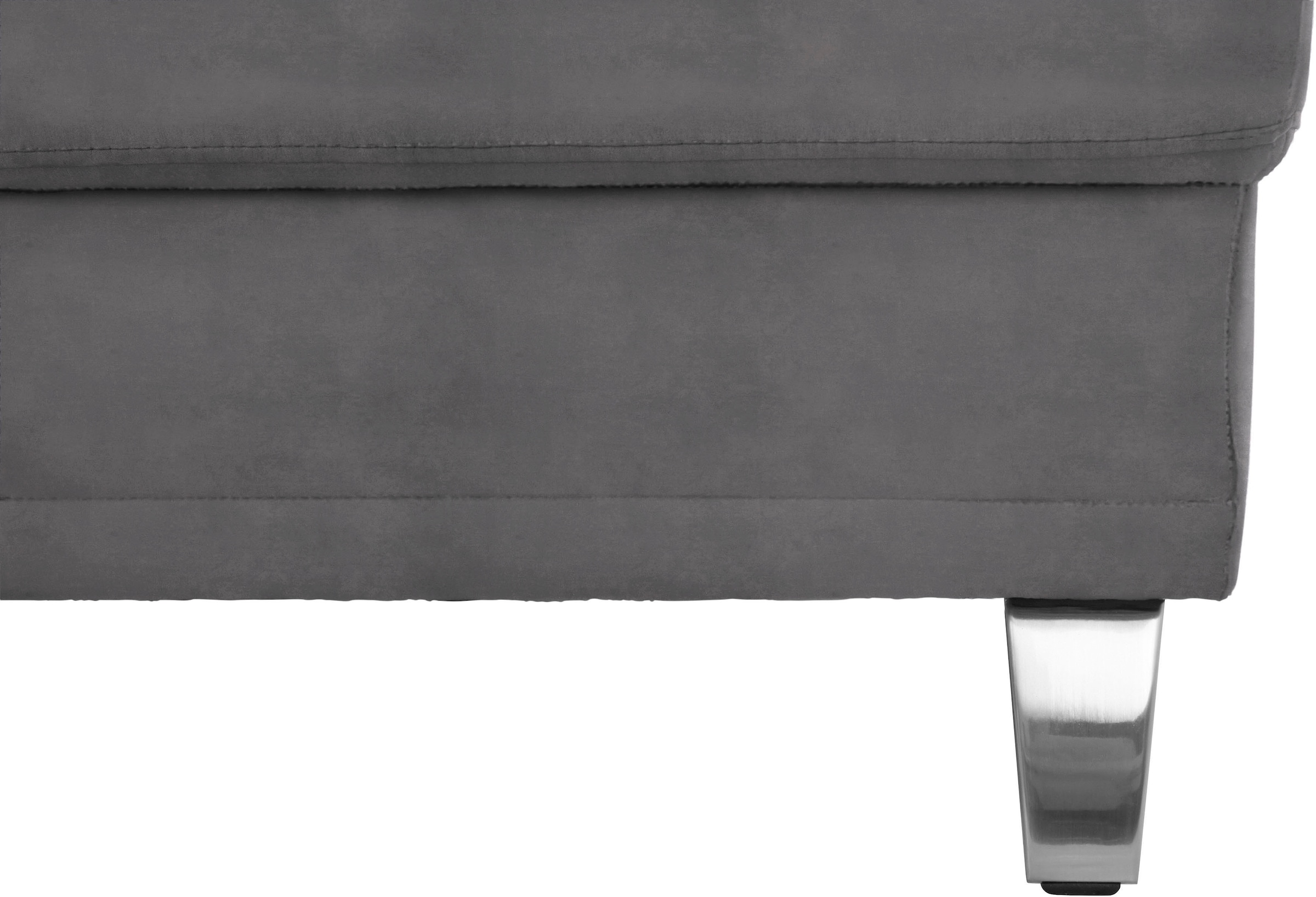 sit&more Ecksofa »Clio L-Form«, wahlweise mit Bettfunktion oder Vorziehsitz und Bettkasten, Federkern