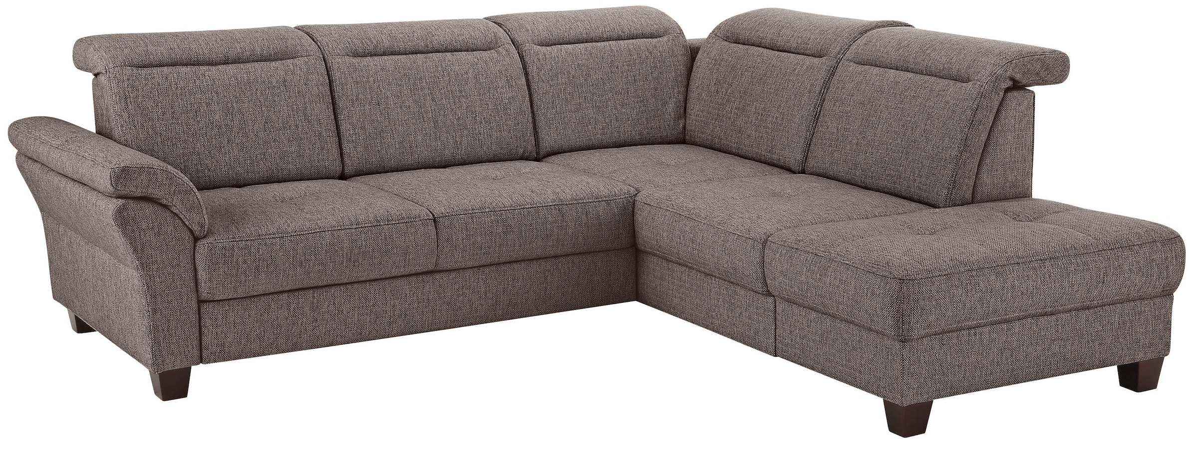 Home affaire Ecksofa »Solvei L-Form« wahlweise auch mit Kopfteilverstellung günstig online kaufen