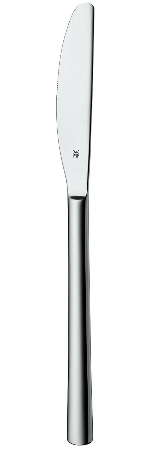 WMF Besteck-Set »Palermo«, (Set, 60 tlg.), Monobloc-Messer, ergonomisch, geschmiedete Messer, Wellenschliff