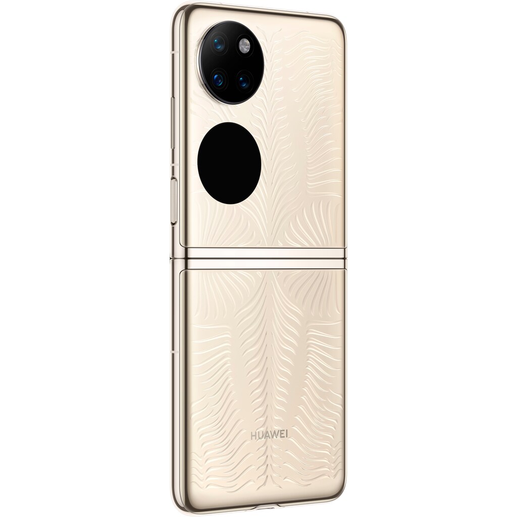 Huawei Smartphone »P50 Pocket Premium«, Gold, 17,53 cm/6,9 Zoll, 512 GB Speicherplatz, 40 MP Kamera