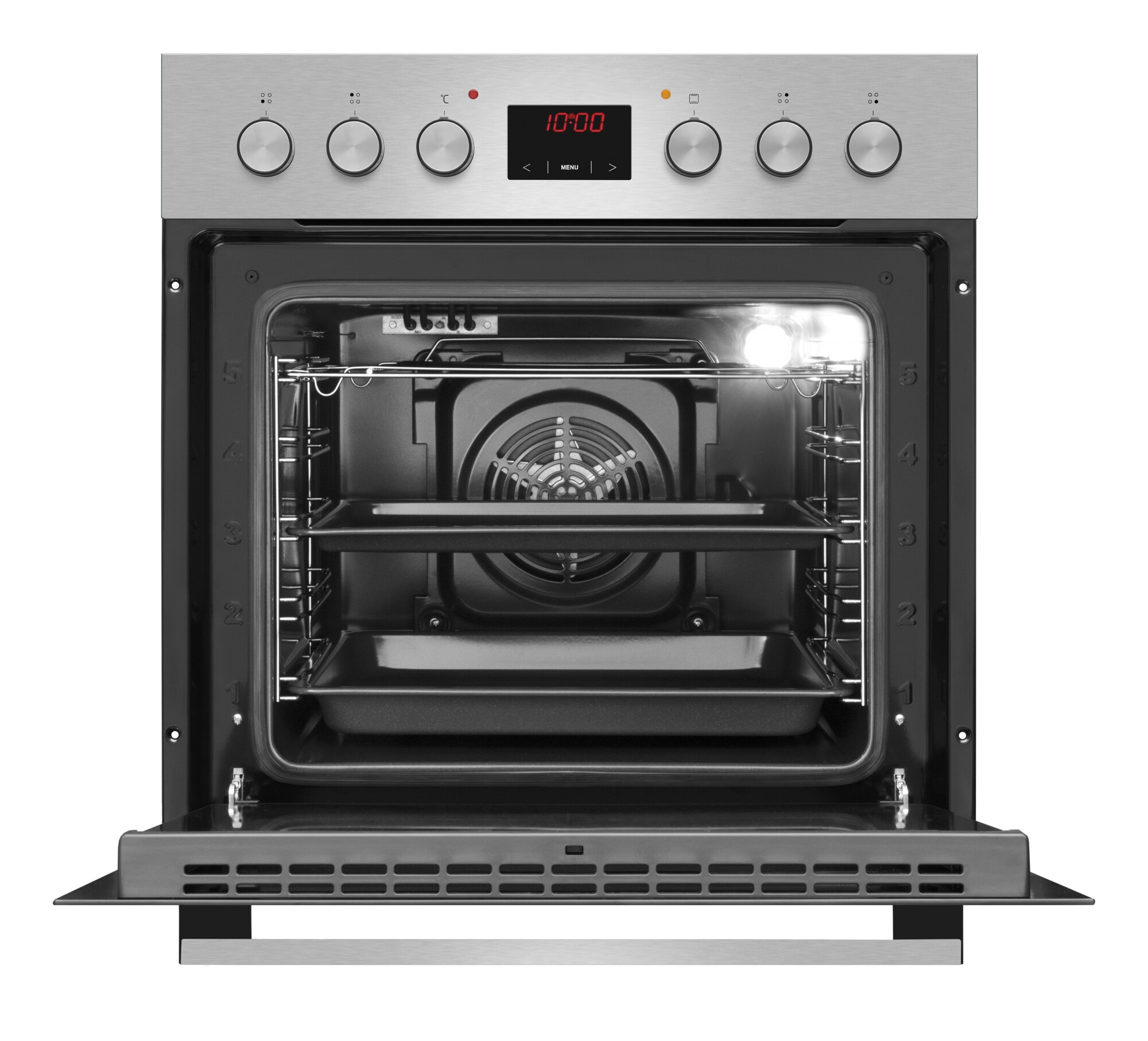 Amica Elektro-Herd-Set ACHE 9335 E »ACHE 9335 E« mit Teleskopauszug nachrüstbar Steam Clean Set, Multifunktionsbackofen;Glaskeramik-Kochfeld, 1 Stk. tlg.