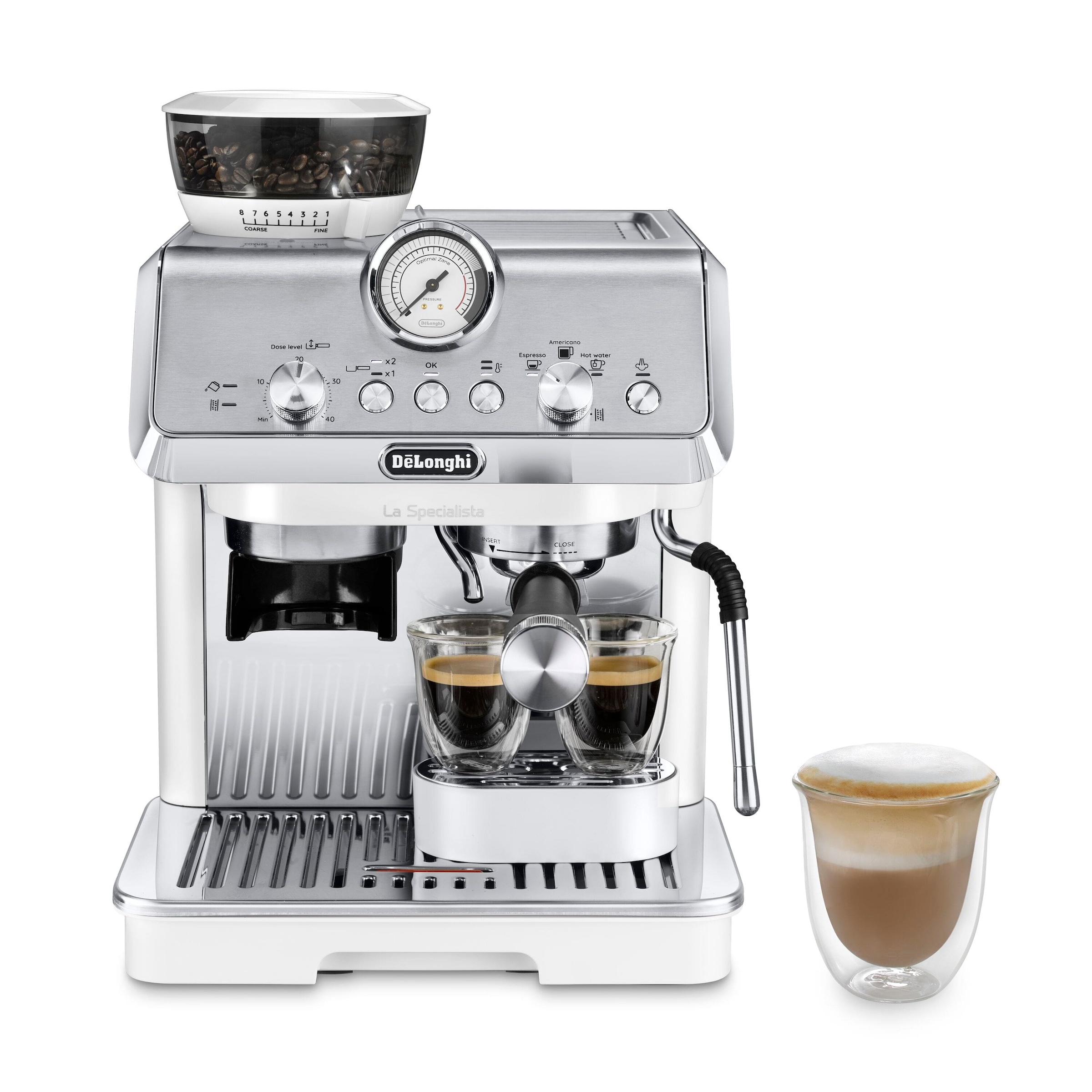 De'Longhi Espressomaschine »LA SPECIALISTA EC9155.W«, weiß, Siebträger mit günstig online kaufen