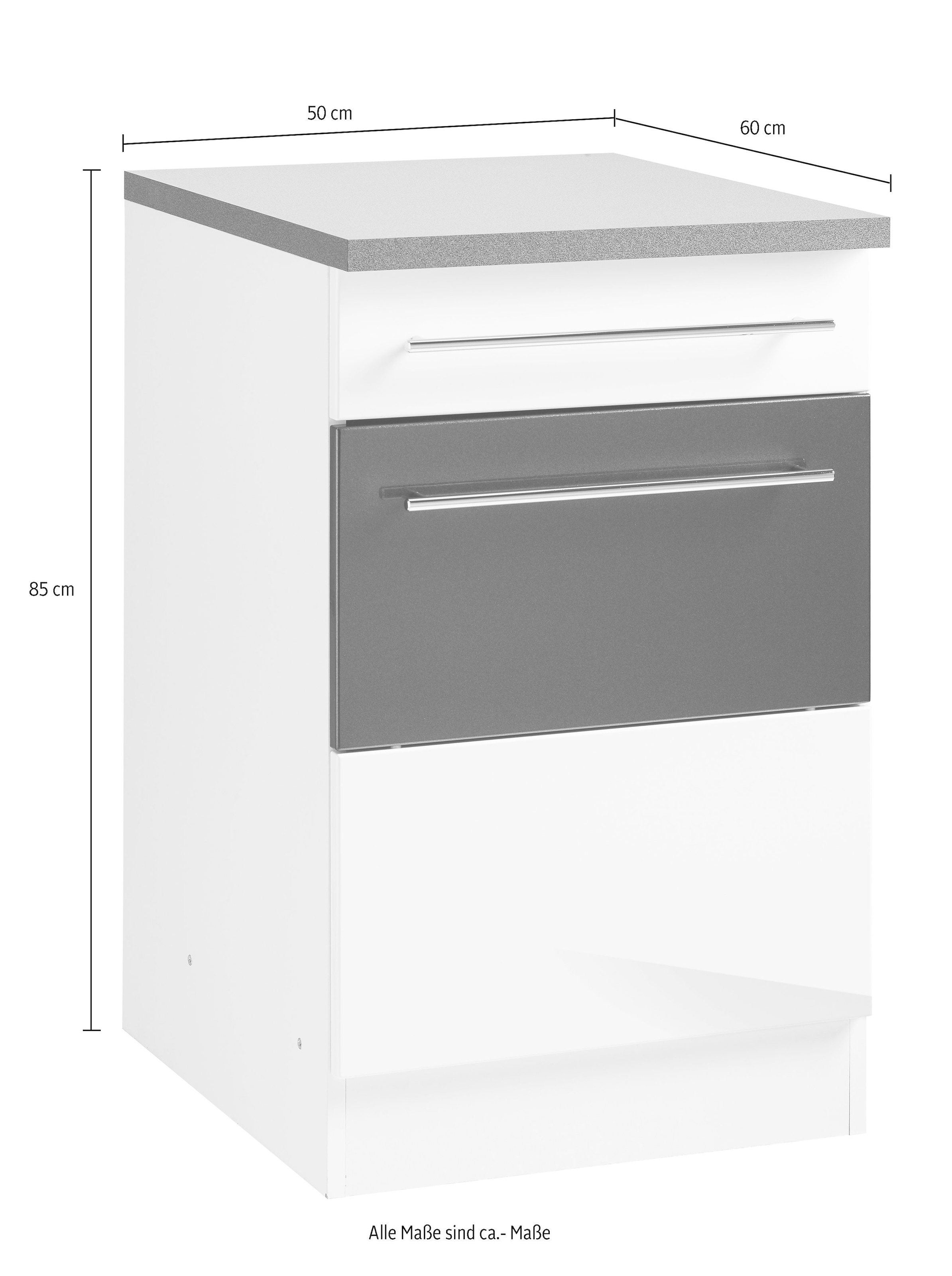 KOCHSTATION Unterschrank »KS-Trient«, 50 cm breit