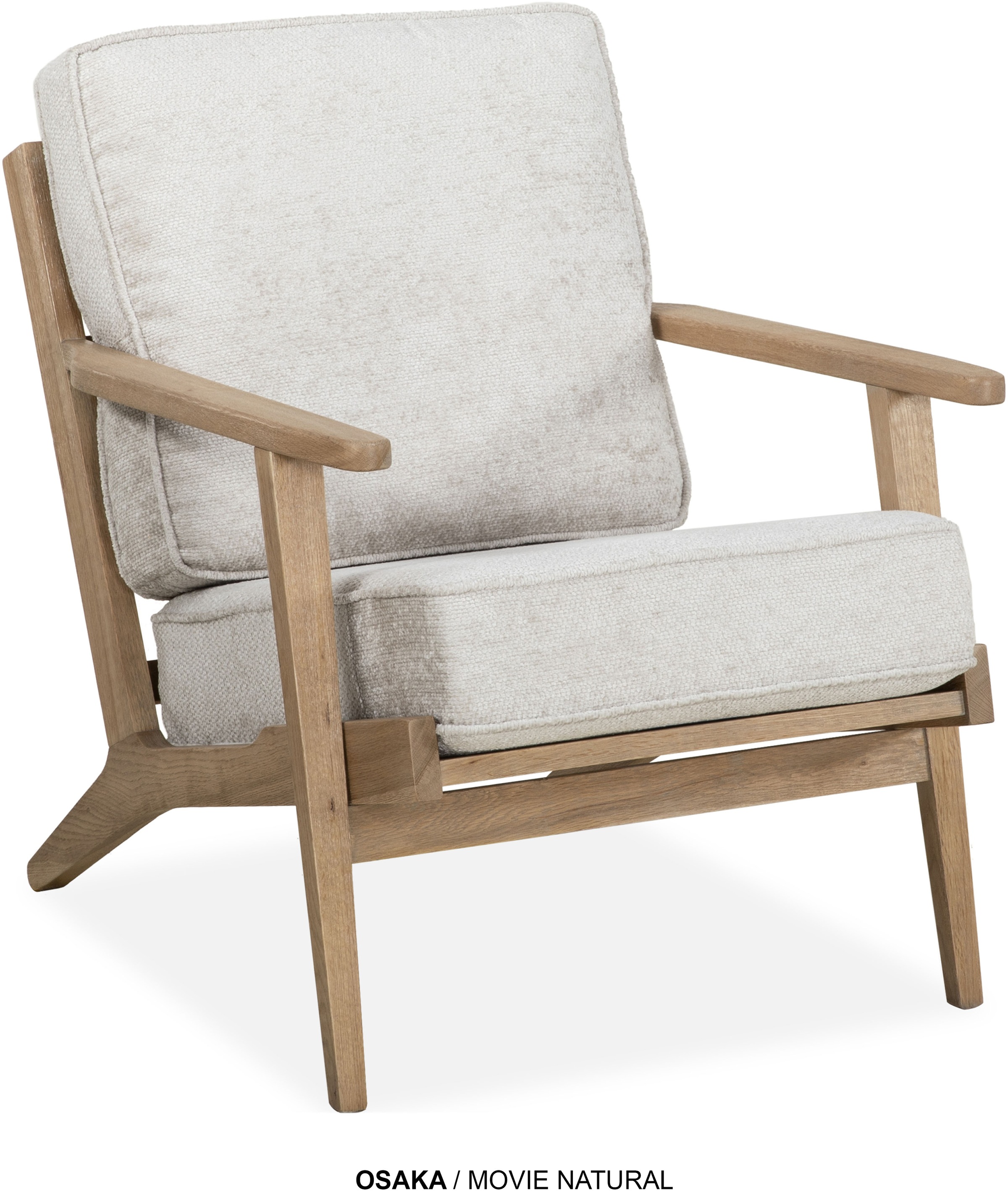 OMG Design Esszimmerstuhl »Osaka« () 2 Stk.Retrostuhl, massivholz Frame günstig online kaufen