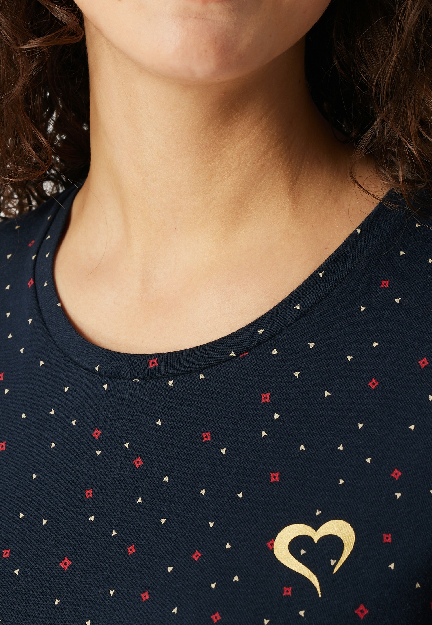 Schiesser Schlafanzug »Family« 0, 2 tlg. Langarm, Baumwolle, Rundhalsausschnitt