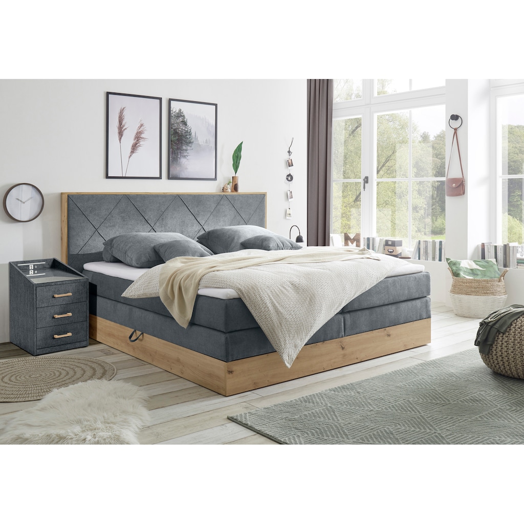 ED EXCITING DESIGN Boxspringbett »Bellevue«