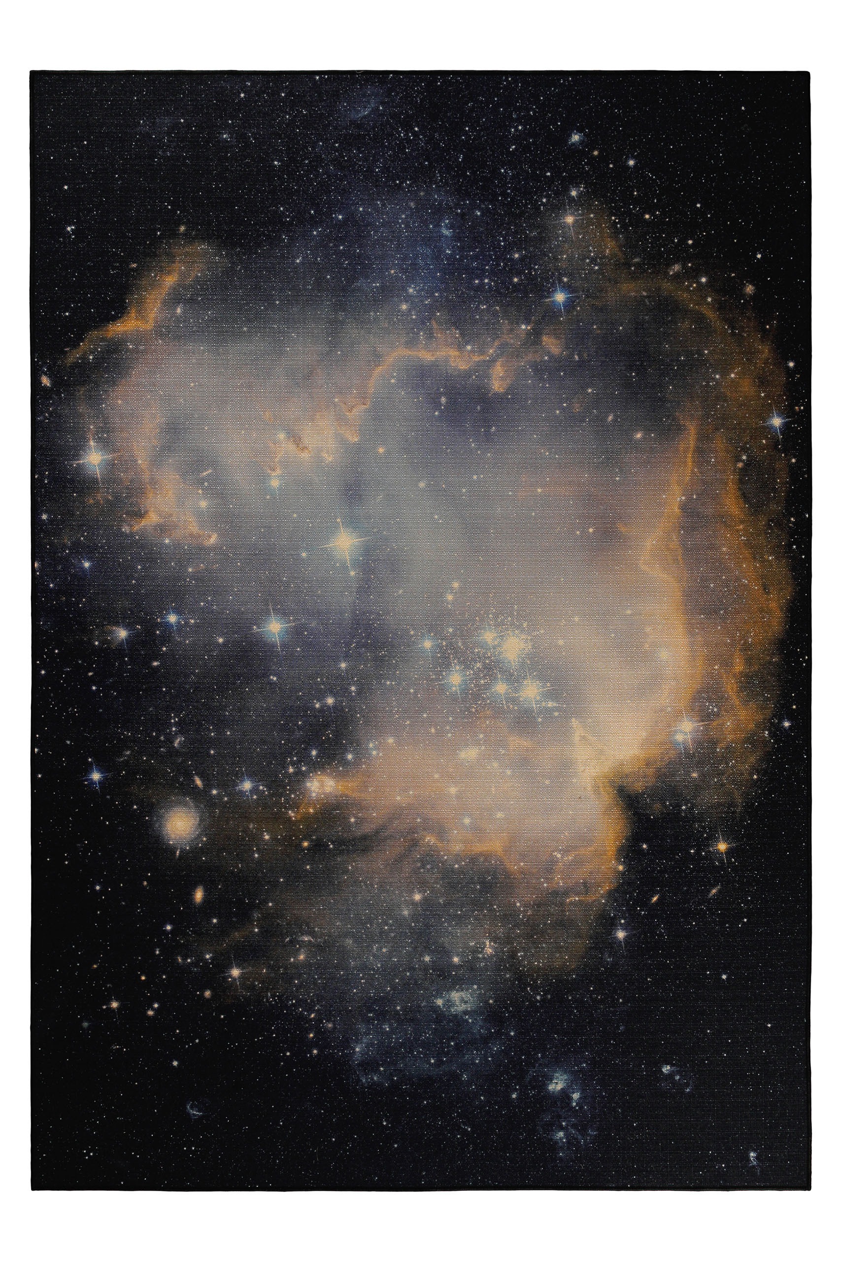 Wecon home Teppich »Galactic Glow«, rechteckig, 5 mm Höhe, Gamer Teppich, gewebt, Sci-Fi, robust, Gaming Room, rutschfest
