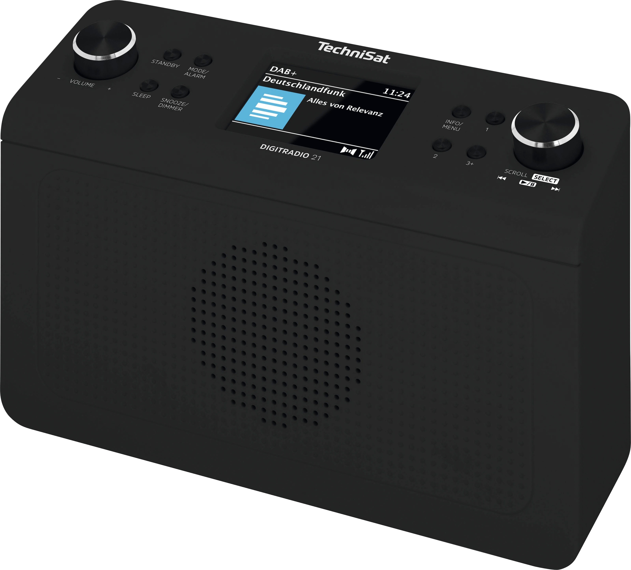 TechniSat Küchen-Radio »DIGITRADIO 21«, (A2DP Bluetooth-AVRCP Bluetooth Digitalradio (DAB+)-UKW mit RDS 2 W), Unterbau-Radio,Küchen-Radio