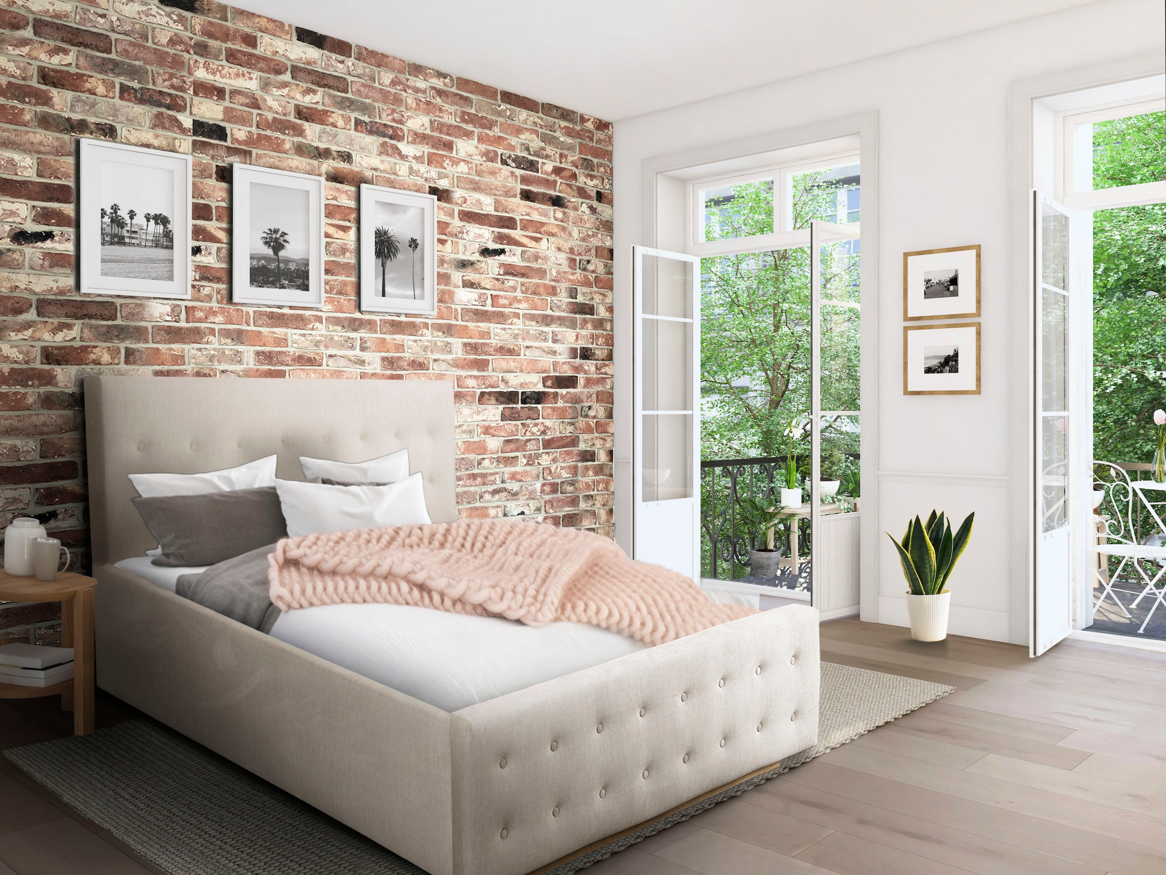 Home affaire Polsterbett "Vaine" in 5 Breiten, auch in Länge 220 cm, incl. günstig online kaufen