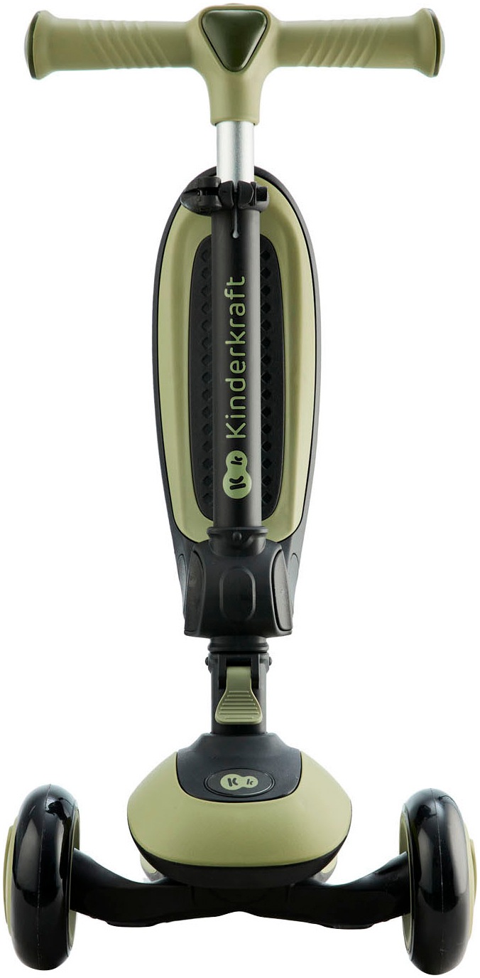 Kinderkraft Tretroller »HALLEY« für Kinder; mit Bremse und leuchtenden Vorderrädern