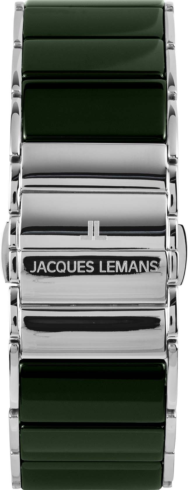 Jacques Lemans Chronograph »Dublin, 1-1941G«, Quarzuhr, Armbanduhr, Damenuhr, Herrenuhr, Keramik, Stoppfunktion