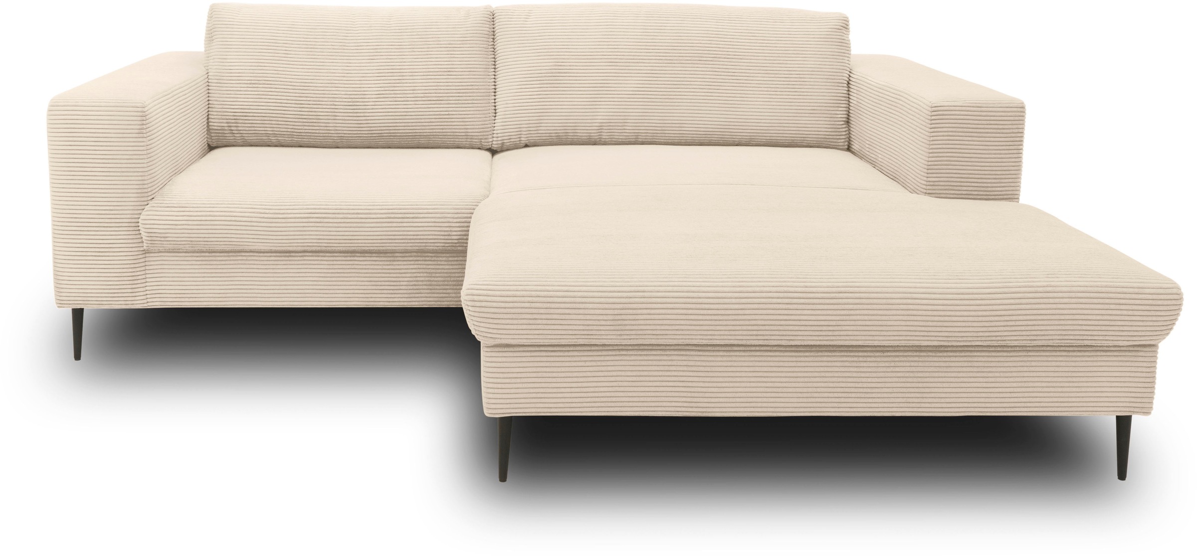 DOMO collection Ecksofa »Modica kompakt und elegant, Breite 244, L-Form«, m günstig online kaufen