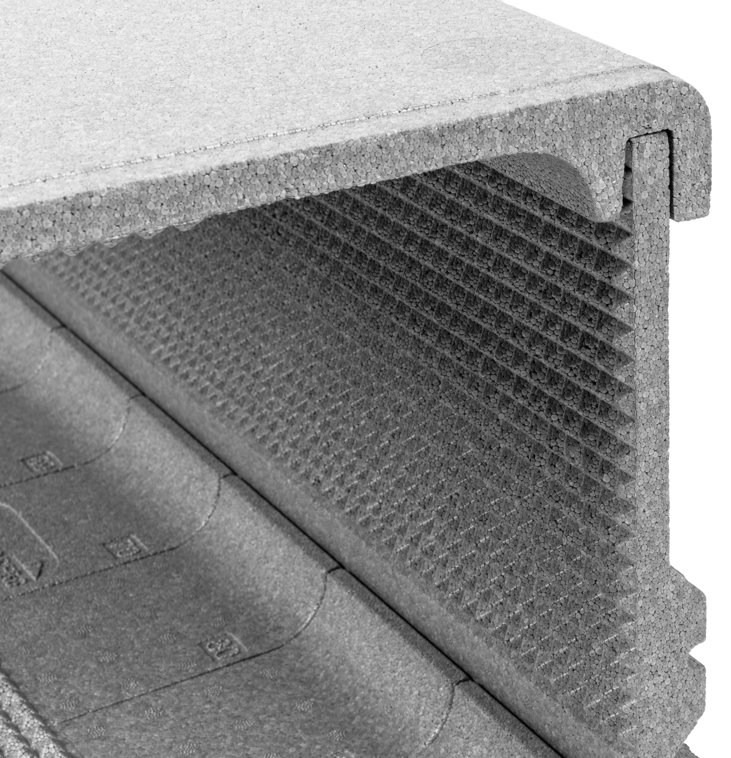 SCHELLENBERG Rollladenkastendämmung »3-teilig, 100 x 28,5 x 1,3 cm«, Thermoisolierung für Rollläden, Wärmedämmung
