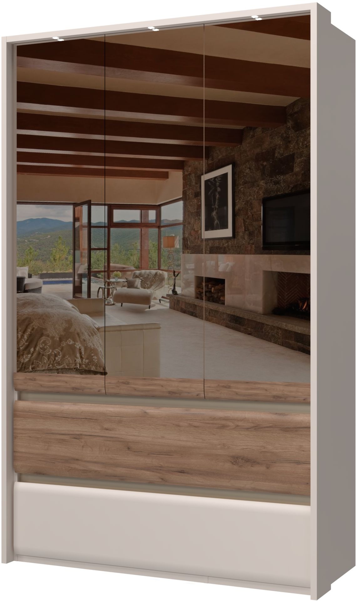 OTTO home Kleiderschrank "Invictus, UV lackiert, FSC-zertifiziert, grifflos günstig online kaufen