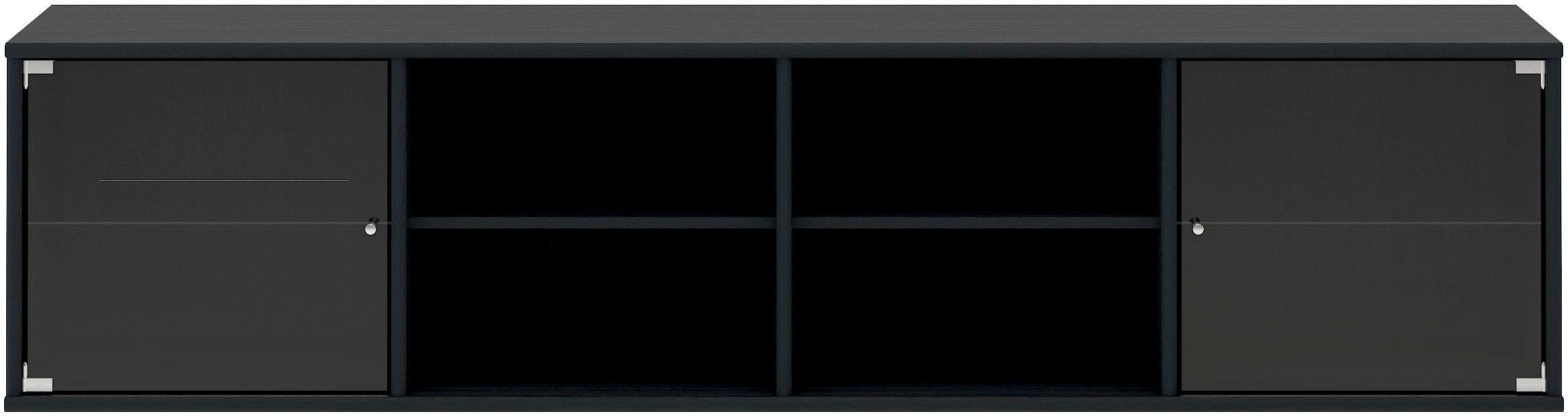 177 kaufen »Mistral«, mit lowboard, Glastüren, cm, Furniture B: Rechnung Hammel zwei auf Regal anpassungsbar Designmöbel