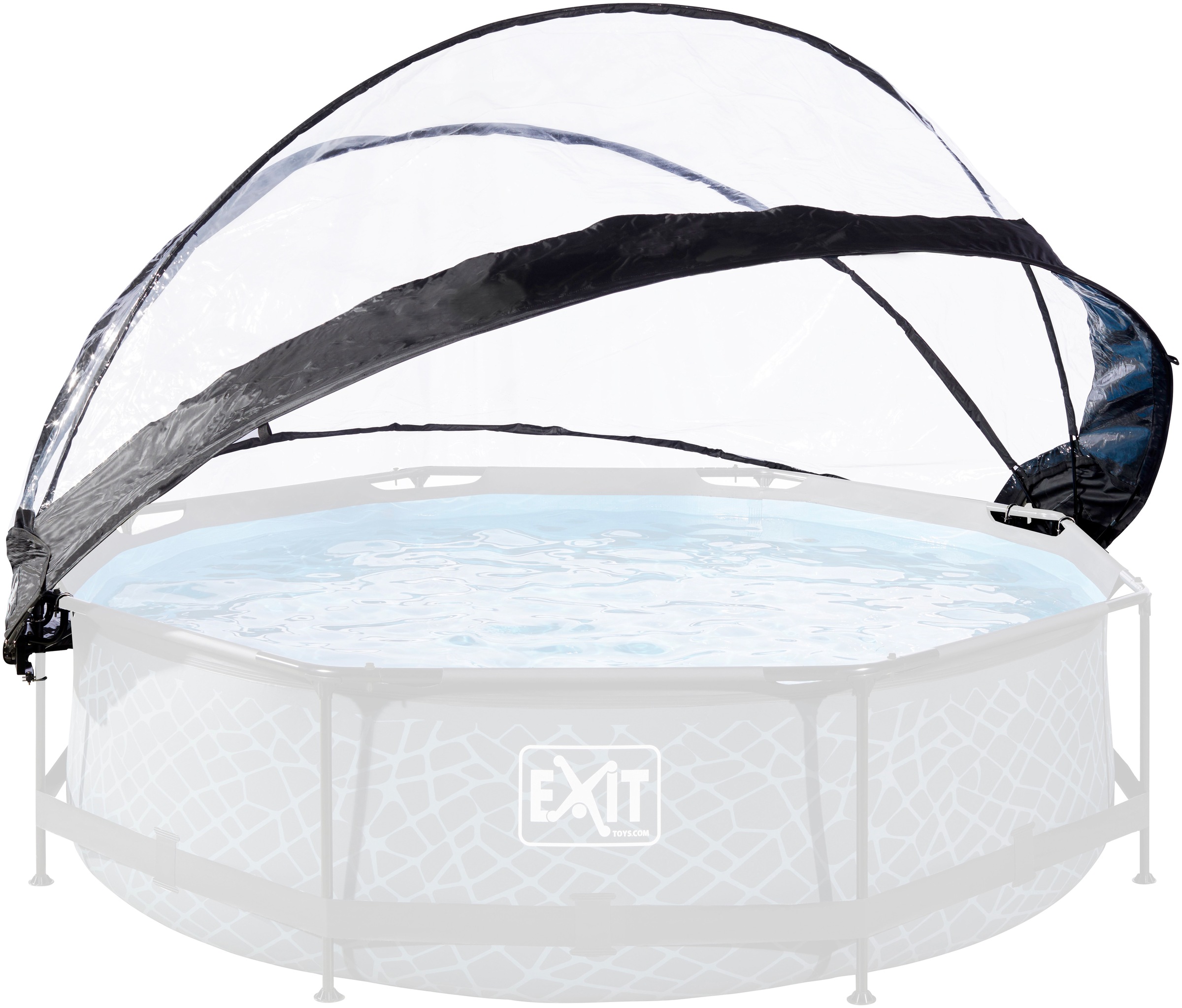 EXIT Poolverdeck »multifunktionale Abdeckung zum Aufklappen«, geeignet für Framepools