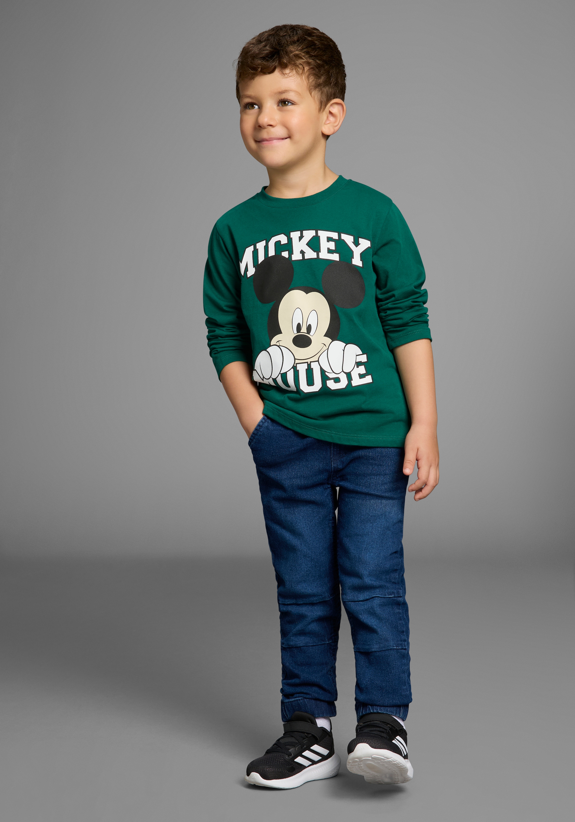 KIDSWORLD Langarmshirt »Disney Shirt Mickey Mouse« Disney Shirt mit Mickey Mouse Druck