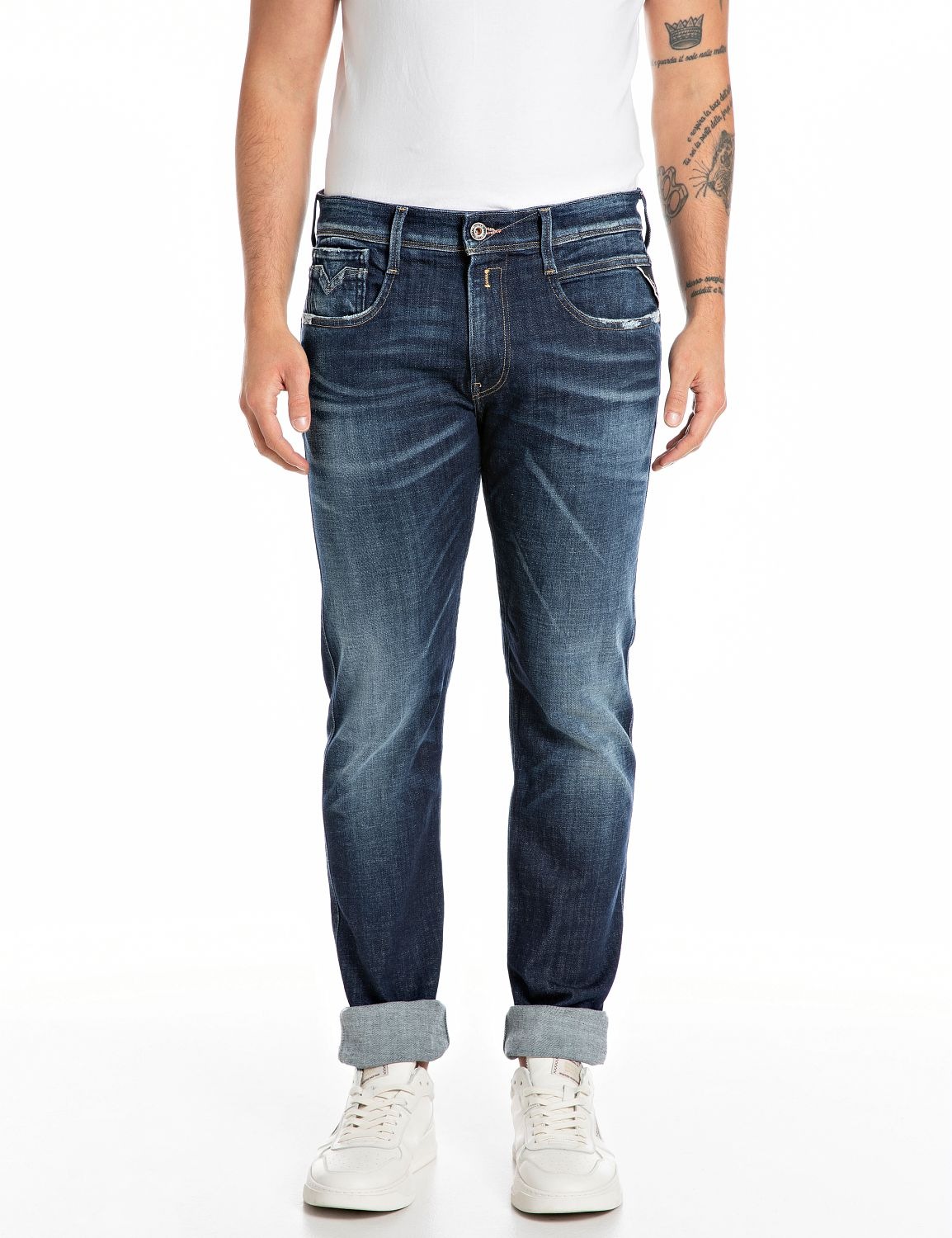 Replay Slim-fit-Jeans »ANBASS Jeans«