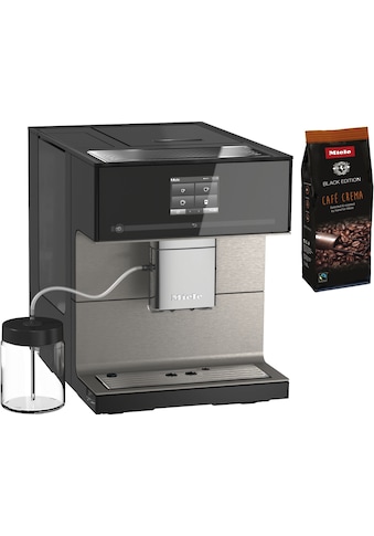 Miele Kaffeevollautomat »CM7550 CoffeePassion«, Obsidianschwarz, AutoDescale,... kaufen