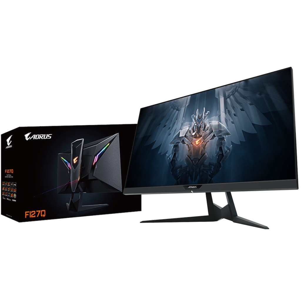 Gigabyte Gaming-Monitor »AORUS FI27Q«, 68,5 cm/27 Zoll, 2560 x 1440 px, WQHD, 1 ms Reaktionszeit, 165 Hz