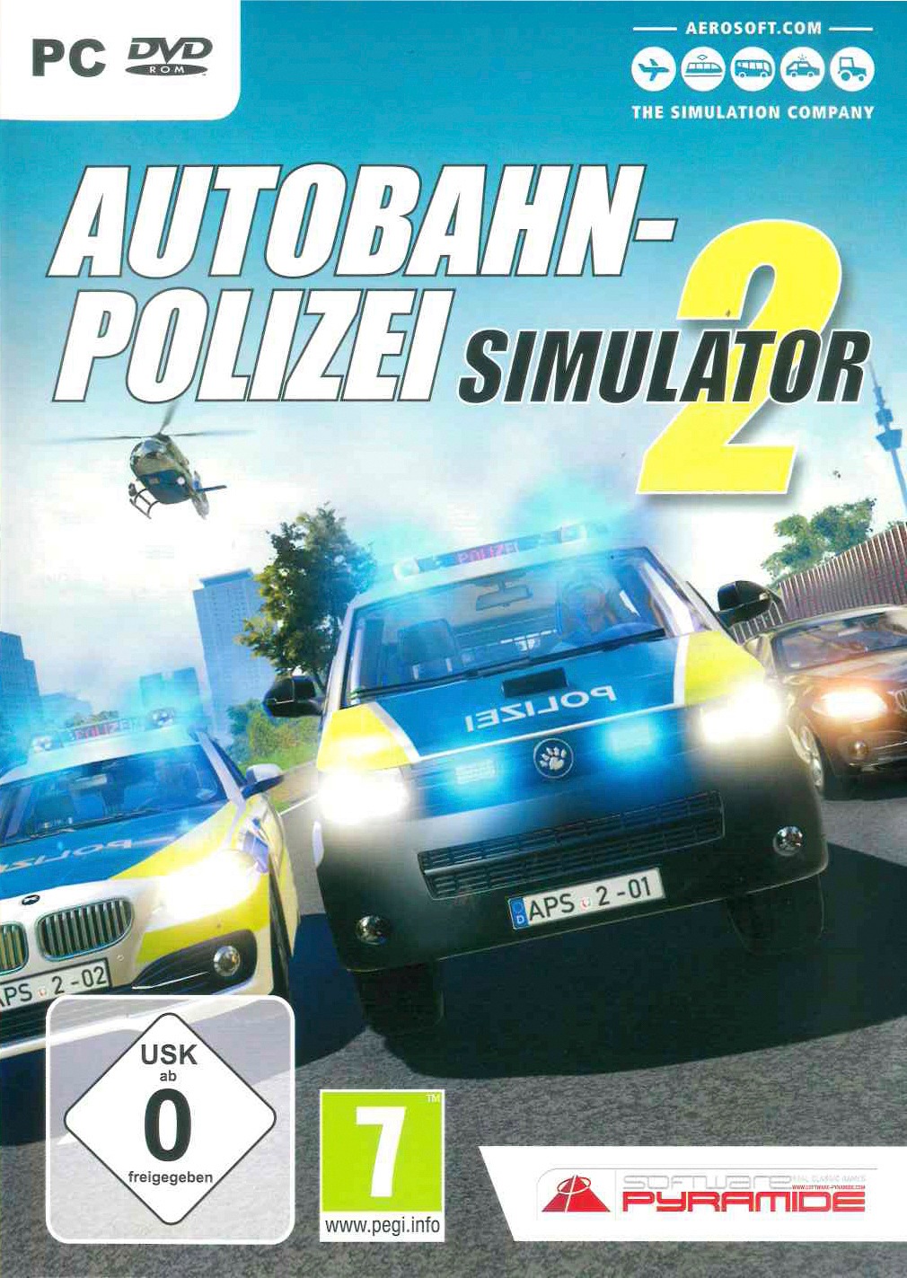 aerosoft Spielesoftware »Autobahn-Polizei Simulator 2« PC günstig online kaufen
