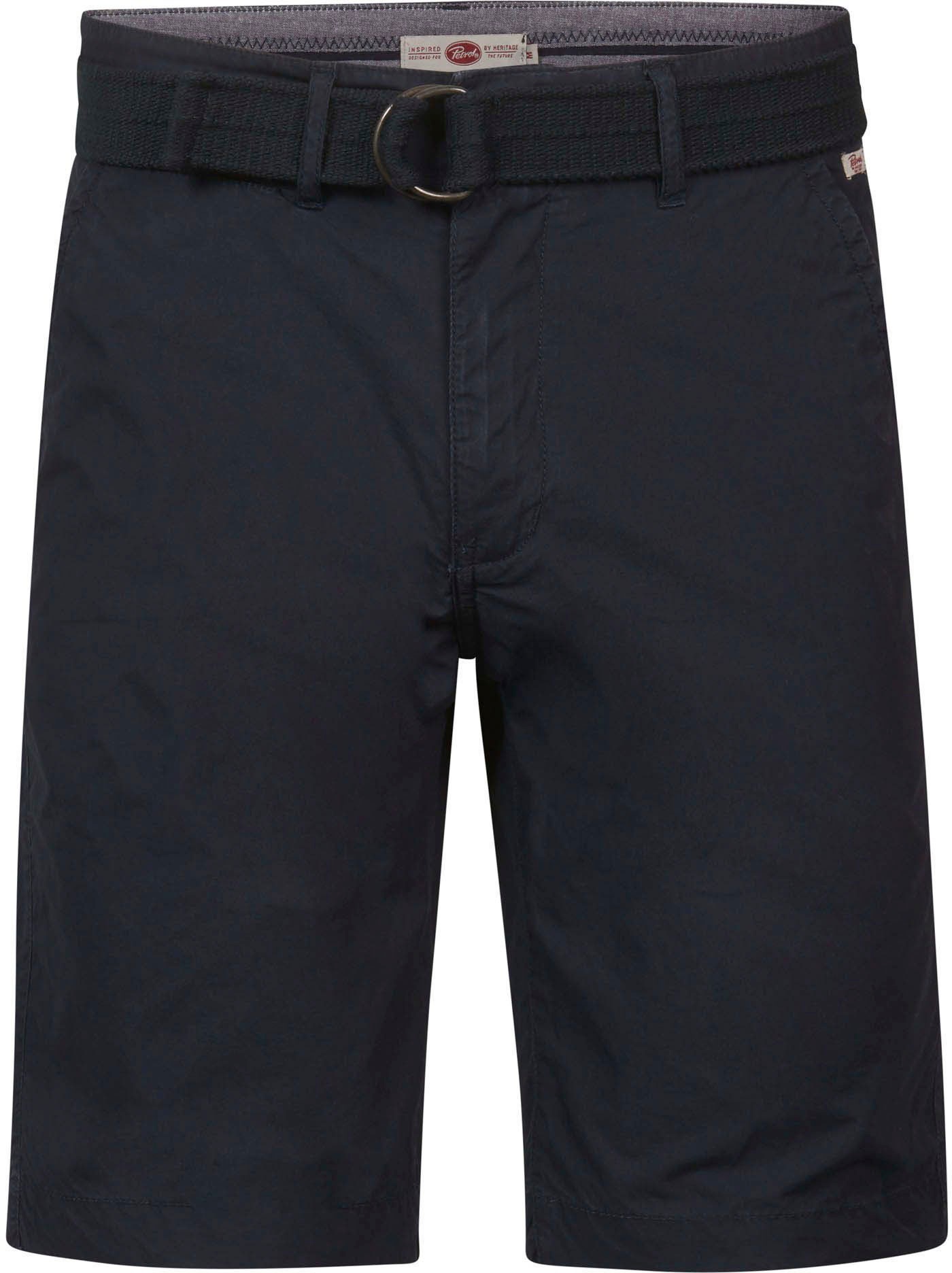 6. Bild von Petrol Industries Chinoshorts, (Set, mit Gürtel)