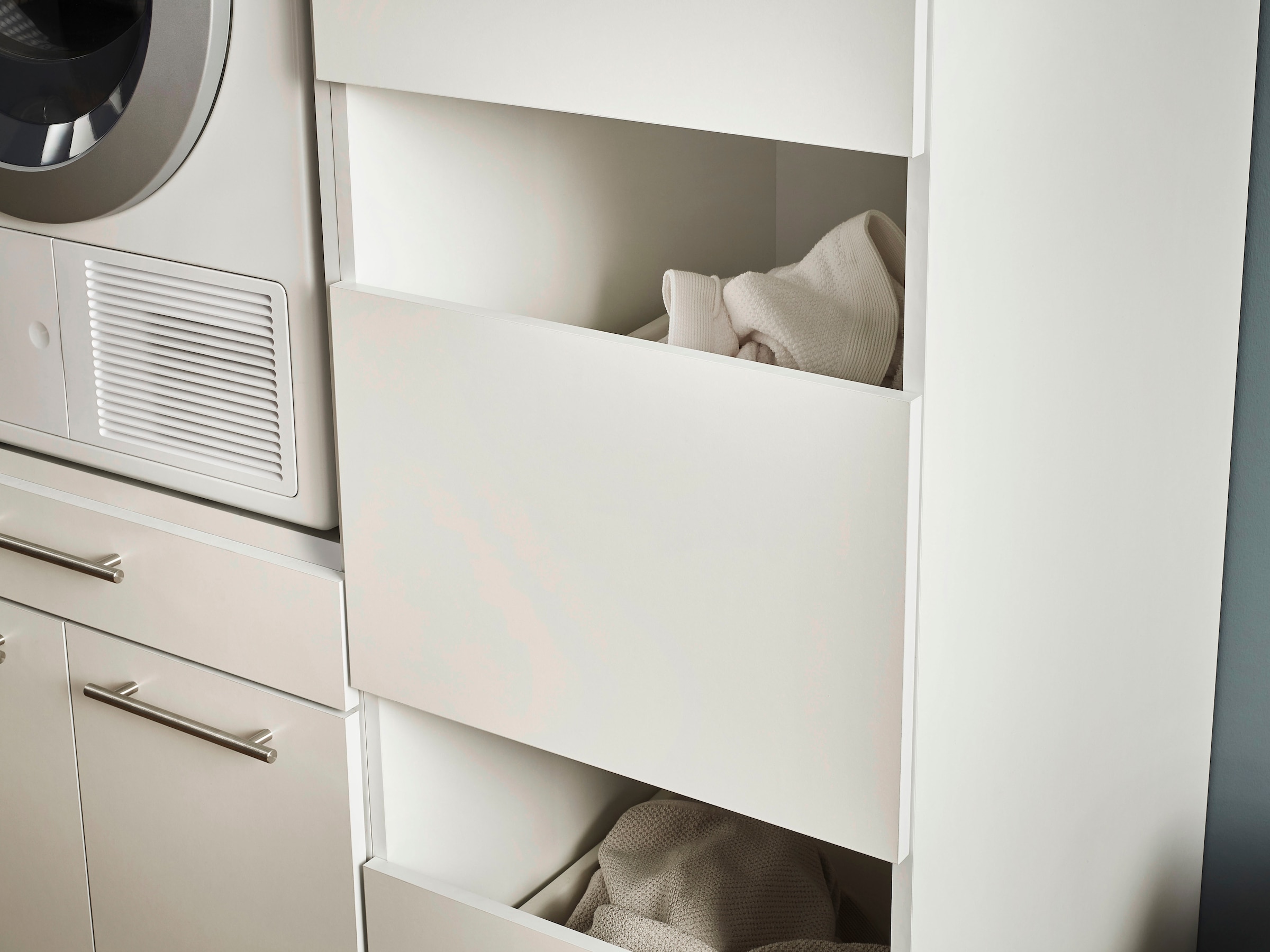 Laundreezy Mehrzweckschrank-Set »Laundreezy, 7-tlg. Mehrzweckschrank-Set B/H/T 186/238/68 cm« 7 Stk. tlg.