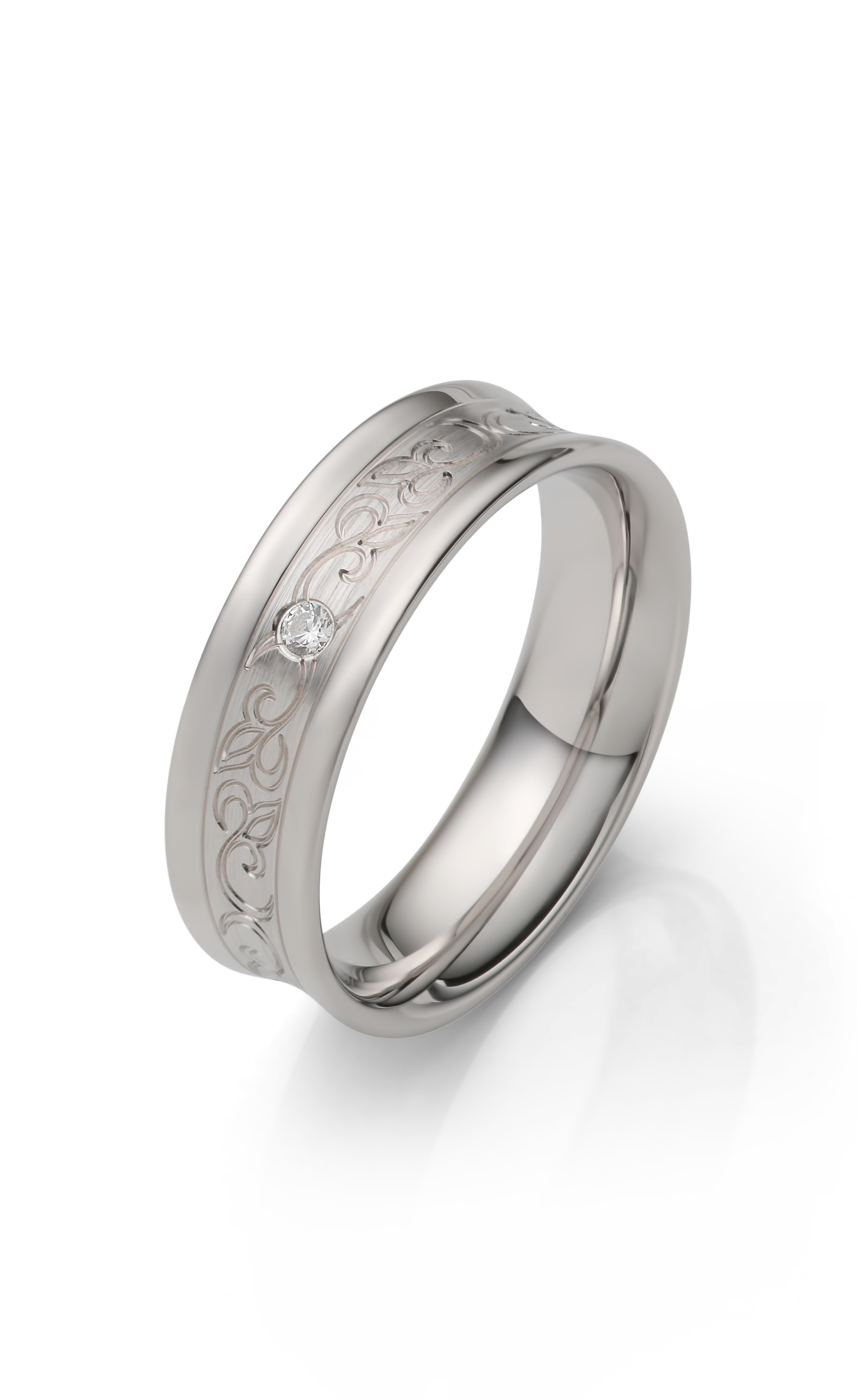 Firetti Trauring »Schmuck Geschenk Silber 925 Hochzeit Ehering Partnerring "LIEBE"«, Made in Germany - wahlweise mit oder ohne Zirkonia