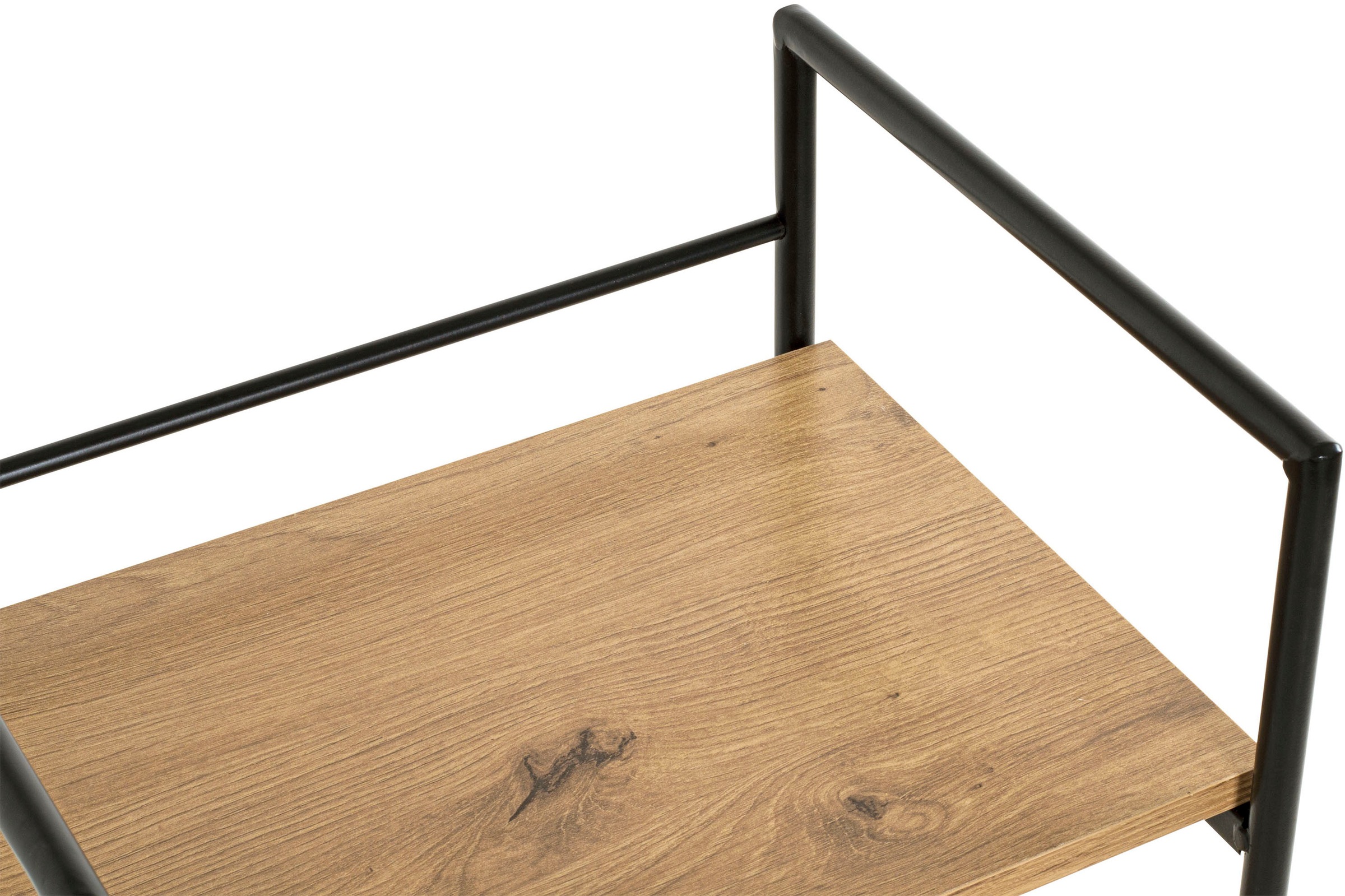 HAKU Beistelltisch »Sofatisch, Wohnzimmertisch« 1 Stk. tlg. rechteckig - aus Metall Schwarz B/T/H 34/27/62 cm