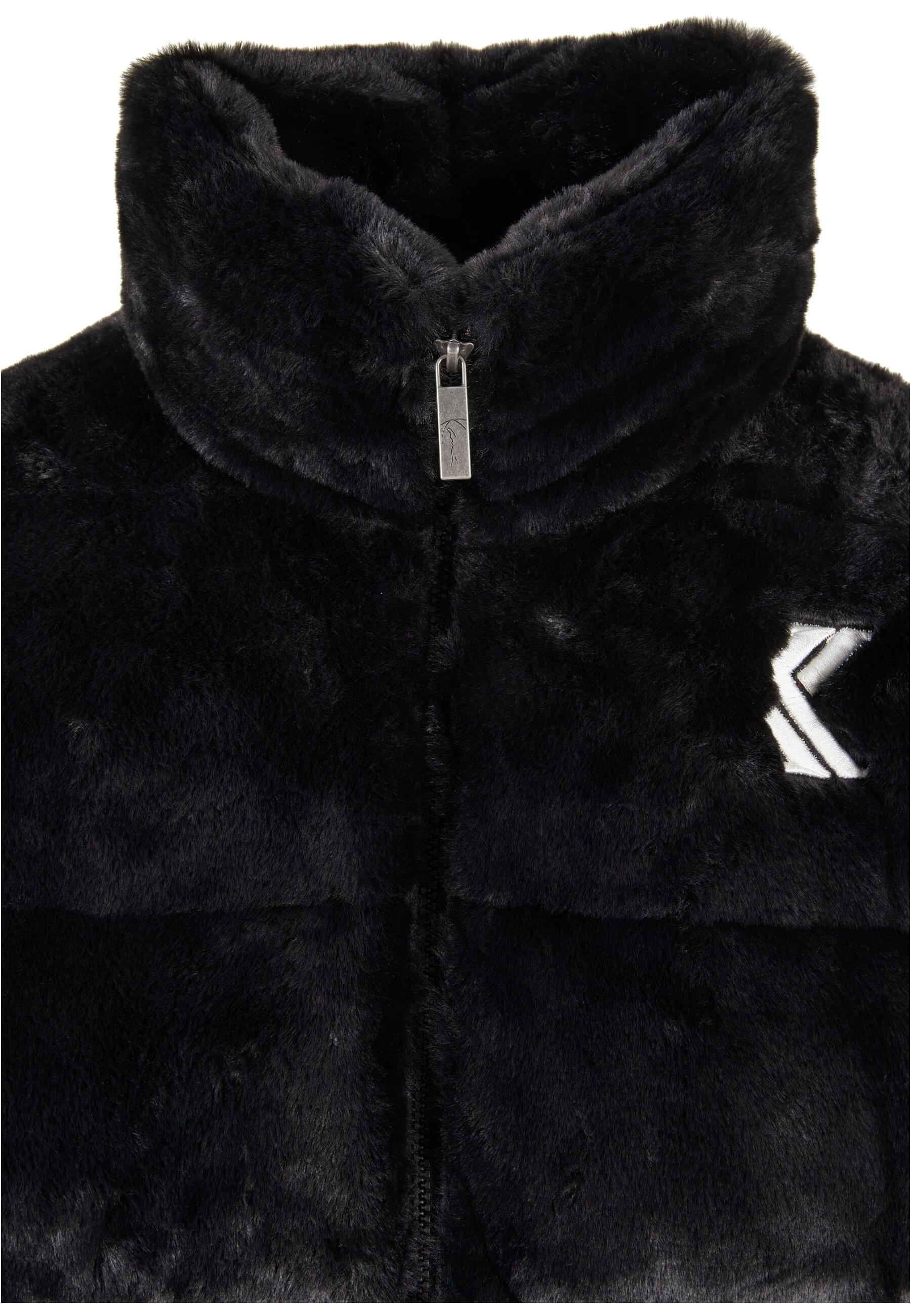 Karl Kani Winterjacke »Karl Kani Herren KM214-014-1 OG Fake Fur Puffer Jacket black« 1 Stk. tlg. ohne Kapuze