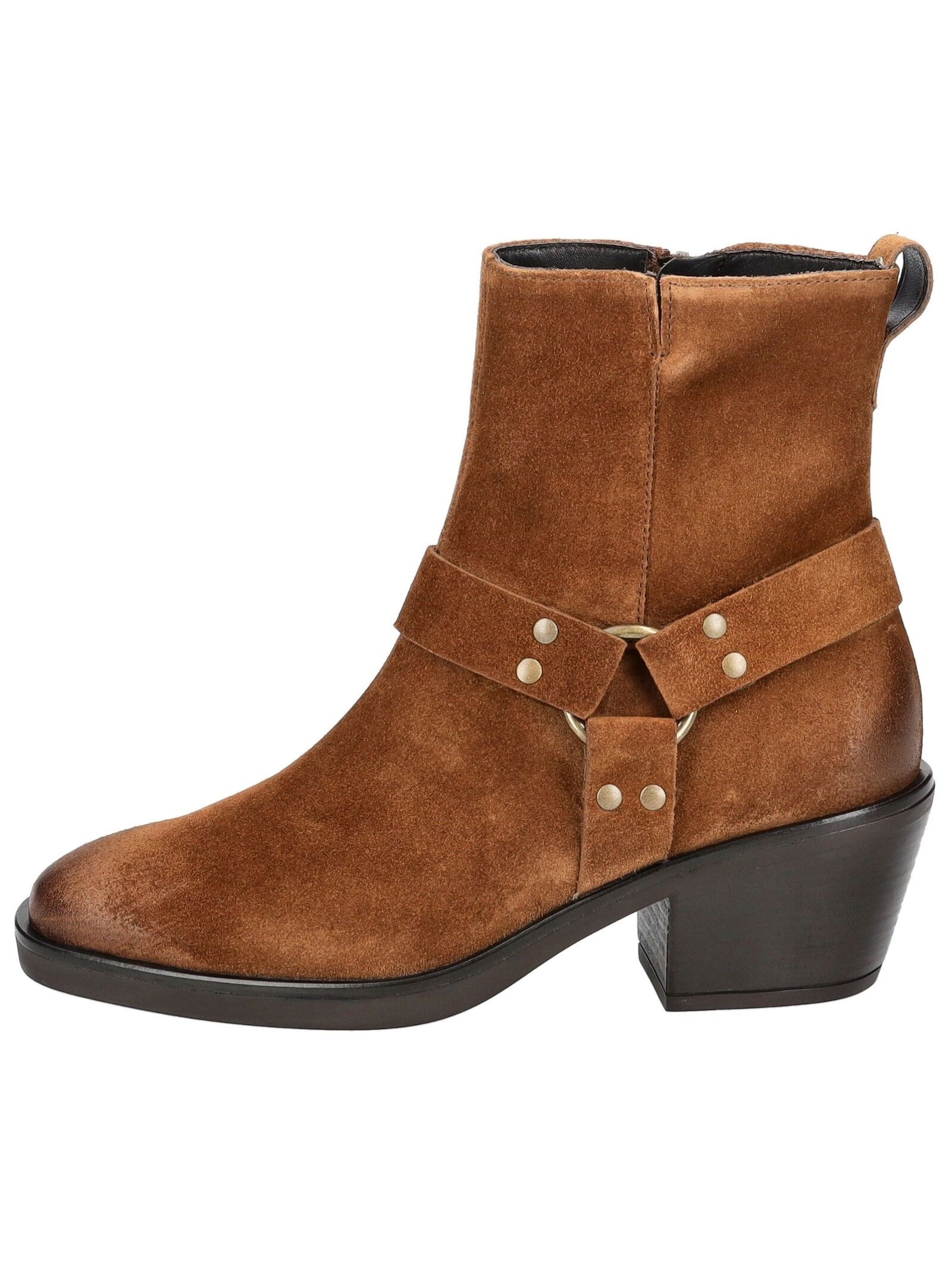 Paul Green Bikerboots »Paul Green Stiefelette Veloursleder«