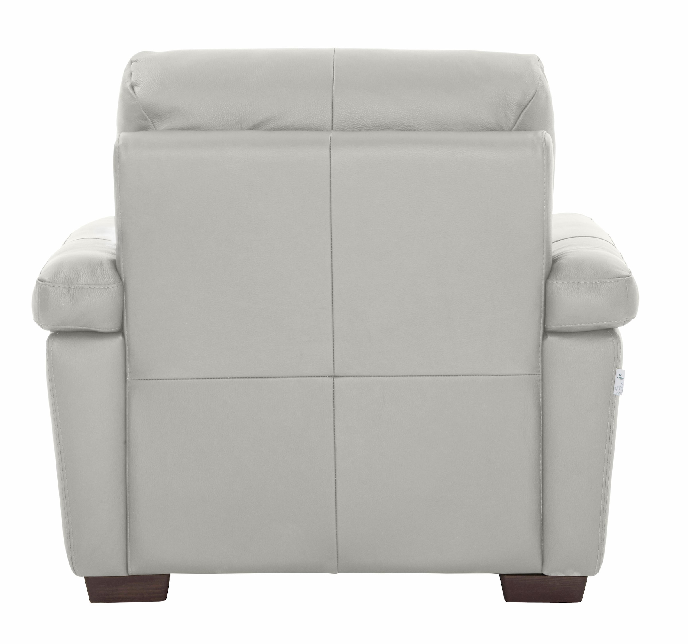 CALIA ITALIA Sessel »Gaia, hochwertiger, edler Ledersessel mit erstklassigem Sitzkomfort« in zwei hochwertigen Lederqualitäten