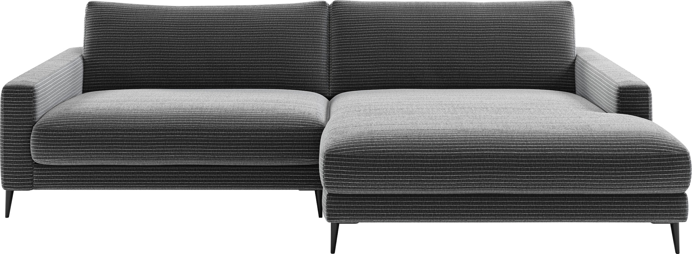 Home affaire Ecksofa »Downtown, B/T/H: 272/190/84 cm L-Form« weicher Sitzko günstig online kaufen