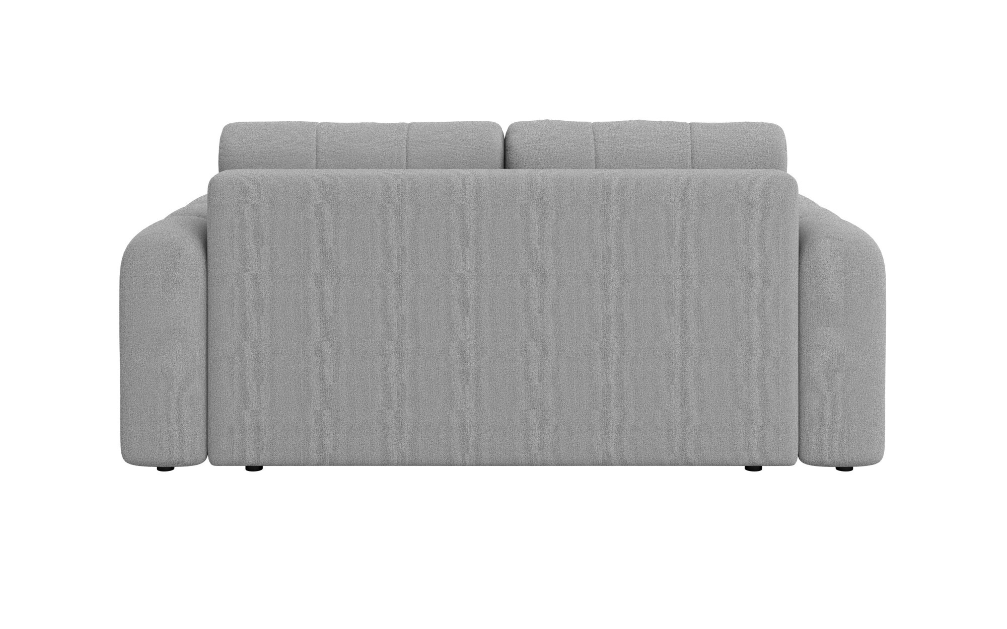 OTTO home 2-Sitzer »Manilla, trendige Steppung, 2 Rückenkissen, B/T/H 195/107/91 cm« mit Wellenunterfederung, in verschiedenen Materialien und Farben