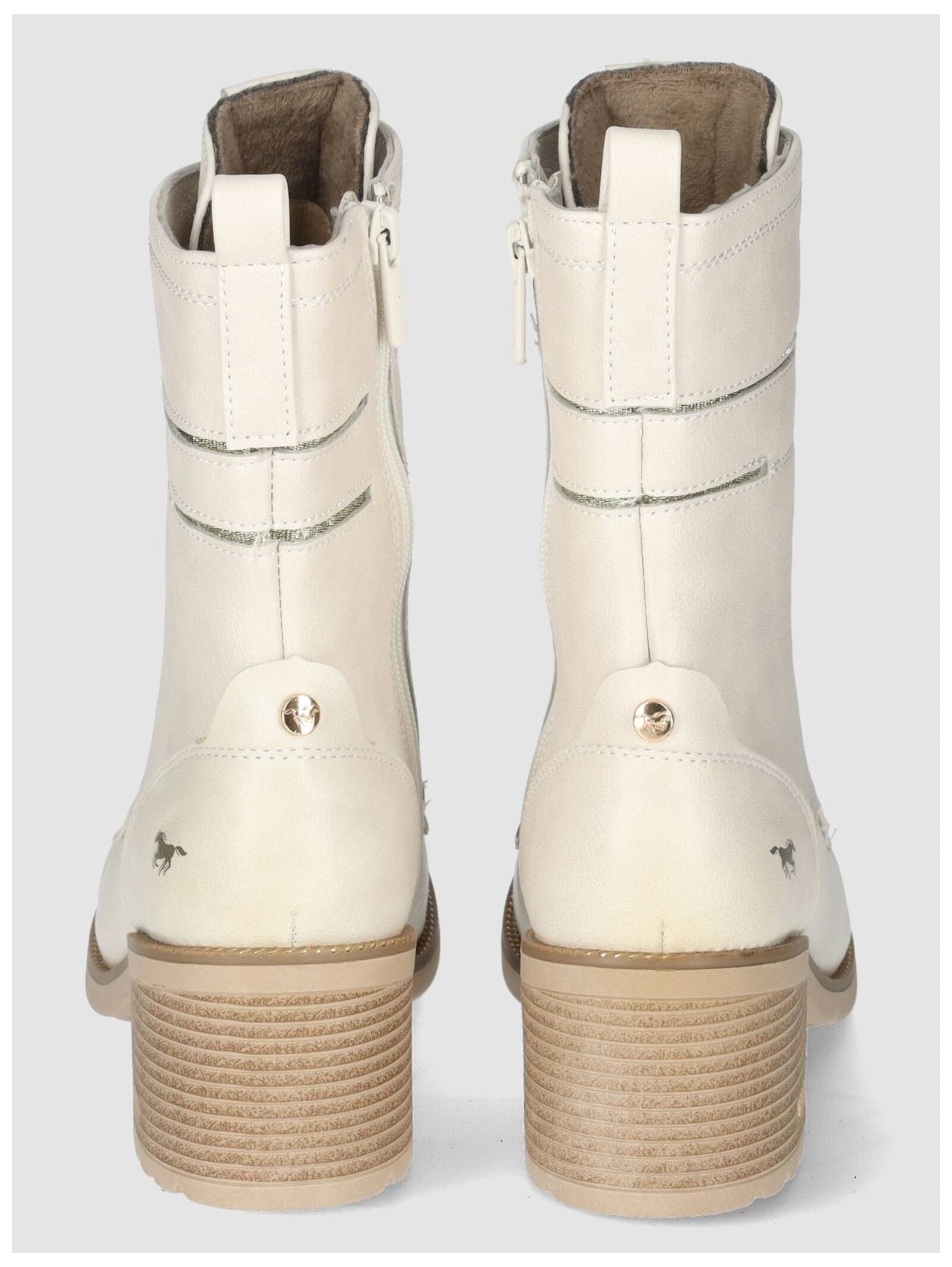 Mustang Shoes Schnürstiefelette »Mustang Shoes Stiefelette Lederimitat«