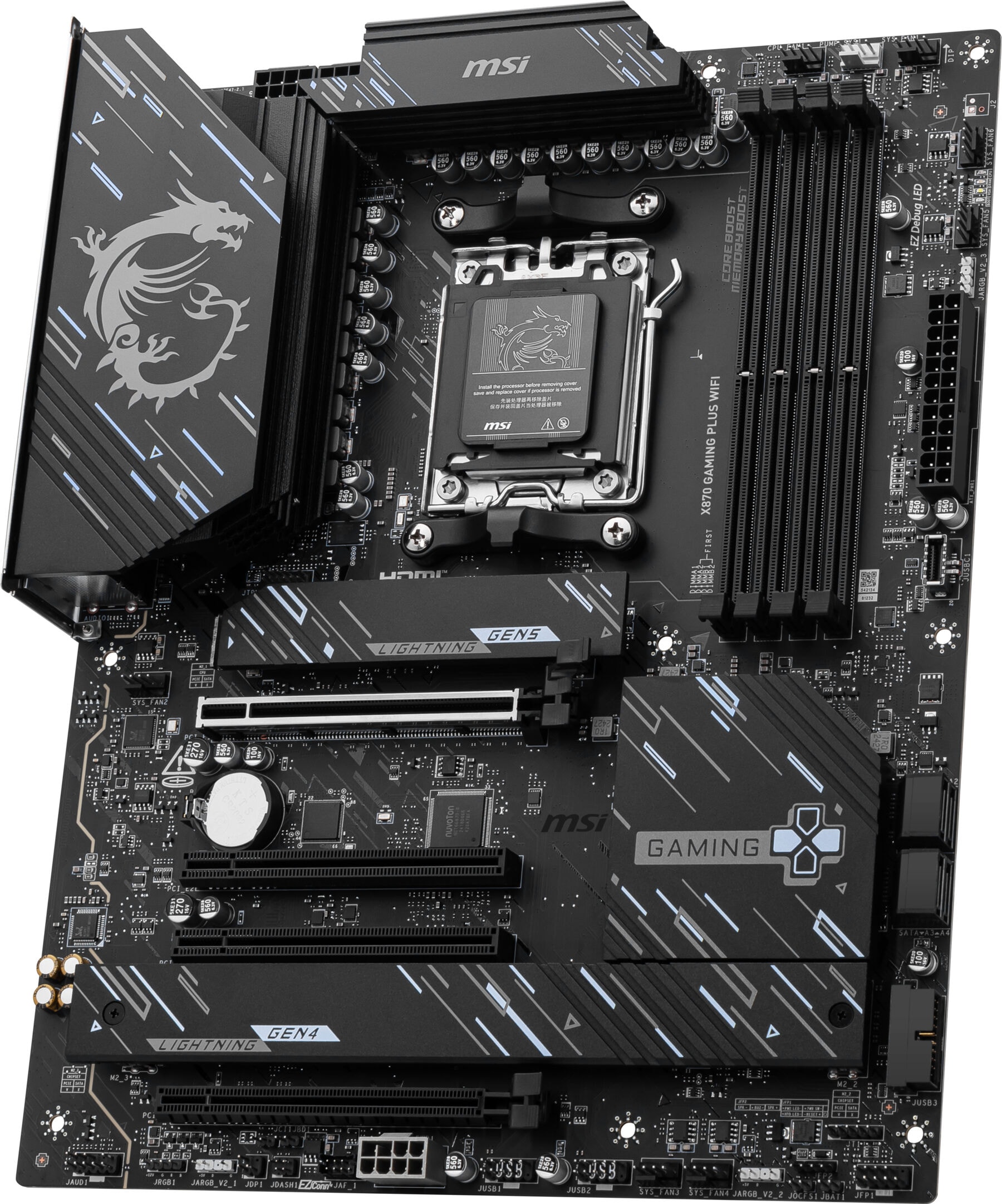 MSI Mainboard »X870 GAMING PLUS WIFI«