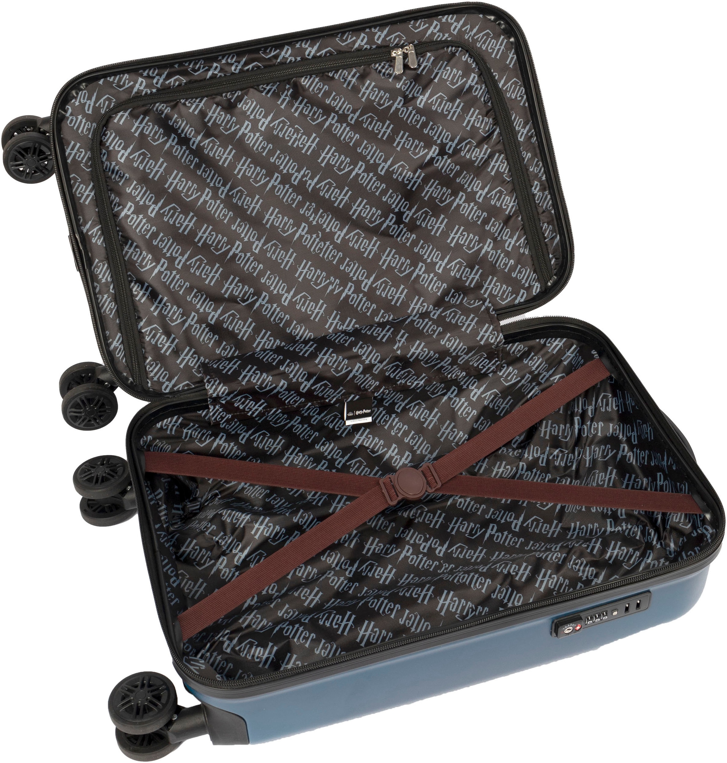 UNDERCOVER Kinderkoffer »Harry Potter, 59 cm«, 4 Rollen, mit TSA-Zahlenschloss