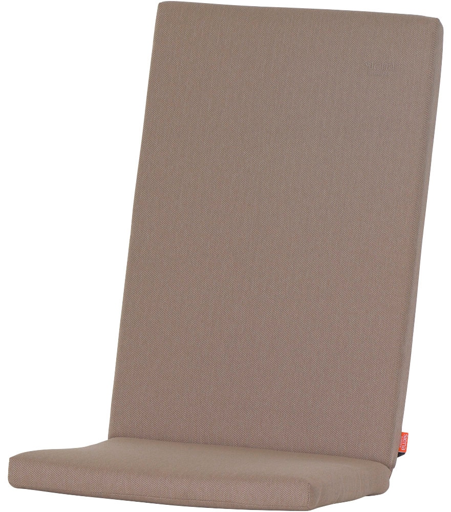 Siena Garden Sesselauflage »ASTER, 123 cm«, Dessin Fish Bone, 100% recyceltem Polyester, in verschiedenen Farben