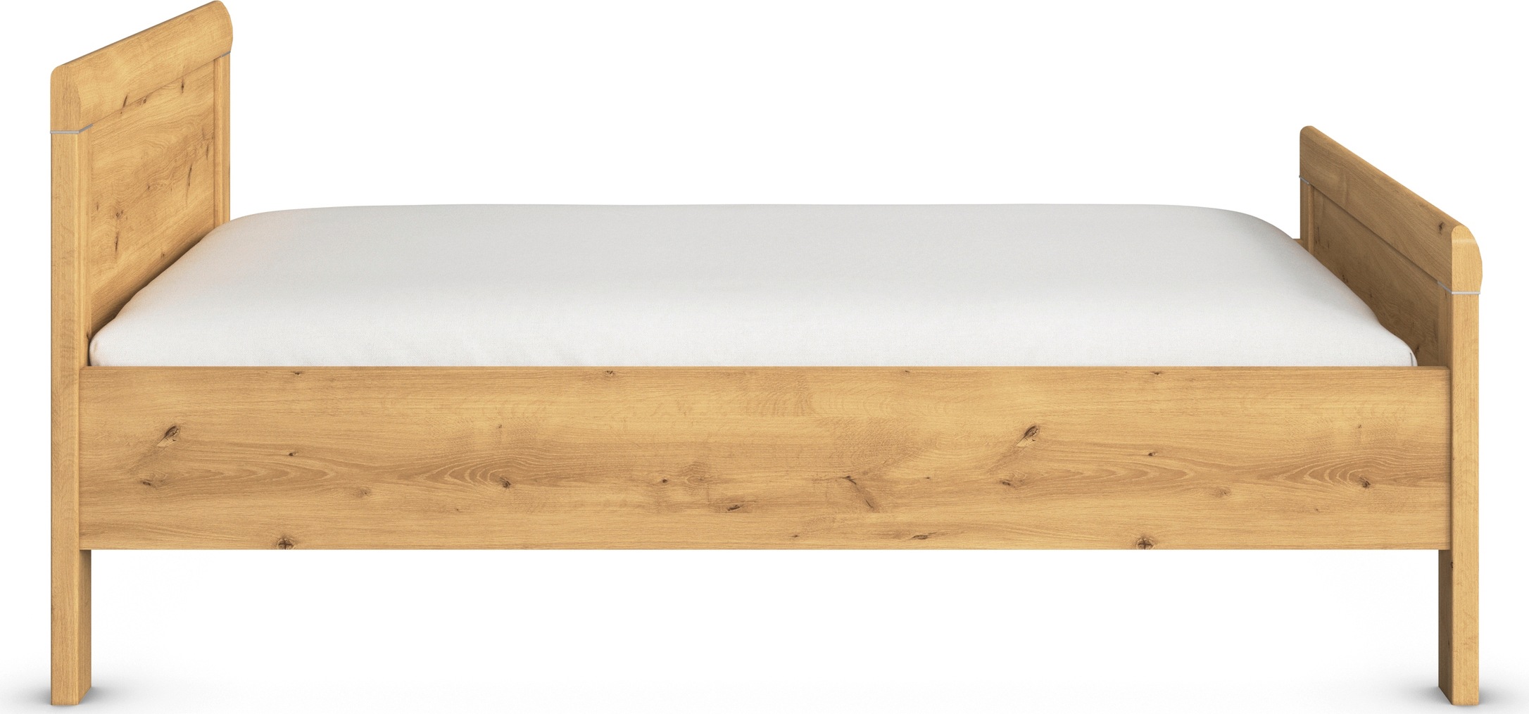 rauch Bett »Bett Einzelbett Stollenbett EVELYN«, in Komforthöhe aus Holzwerkstoff in elegantem Stil MADE IN GERMANY