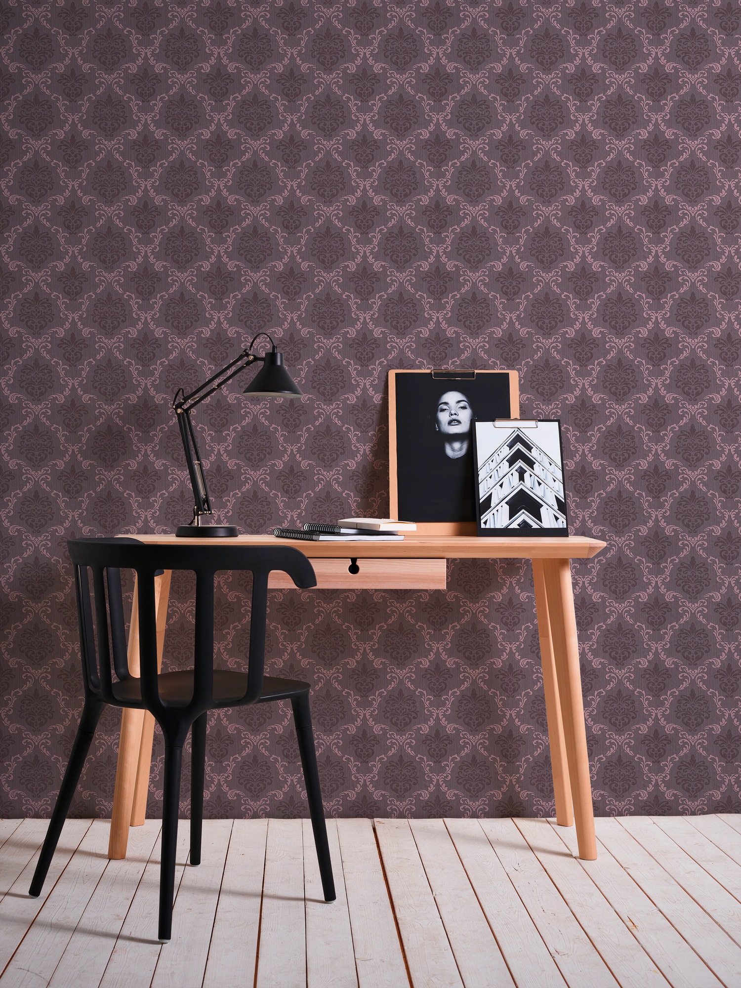 Architects Paper Textiltapete »Tessuto«, Barock-ornamental-gemustert, Tapete Barock Tapeten Wohnzimmer Schlafzimmer Küche modern Design Büro