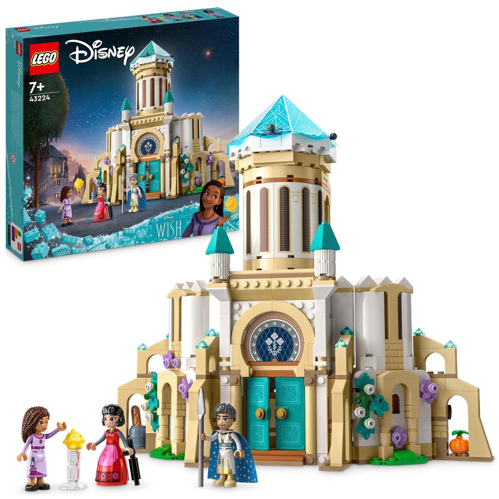 LEGO® Konstruktionsspielsteine »König Magnificos Schloss (43224), LEGO® Disney«, (613 St.)