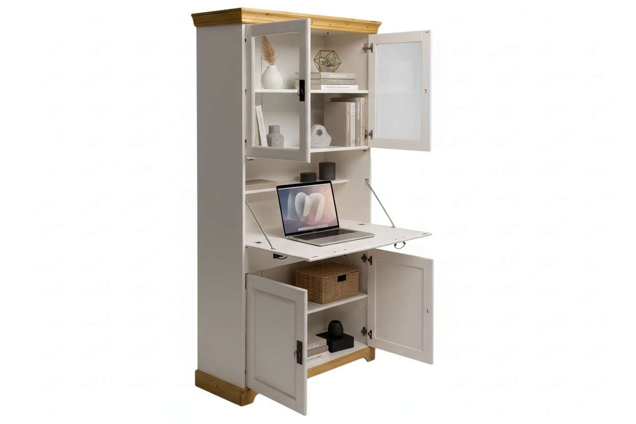 OTTO home Sekretär »Rügen« aus massiver Kiefer, Breite 94 cm, made in EU