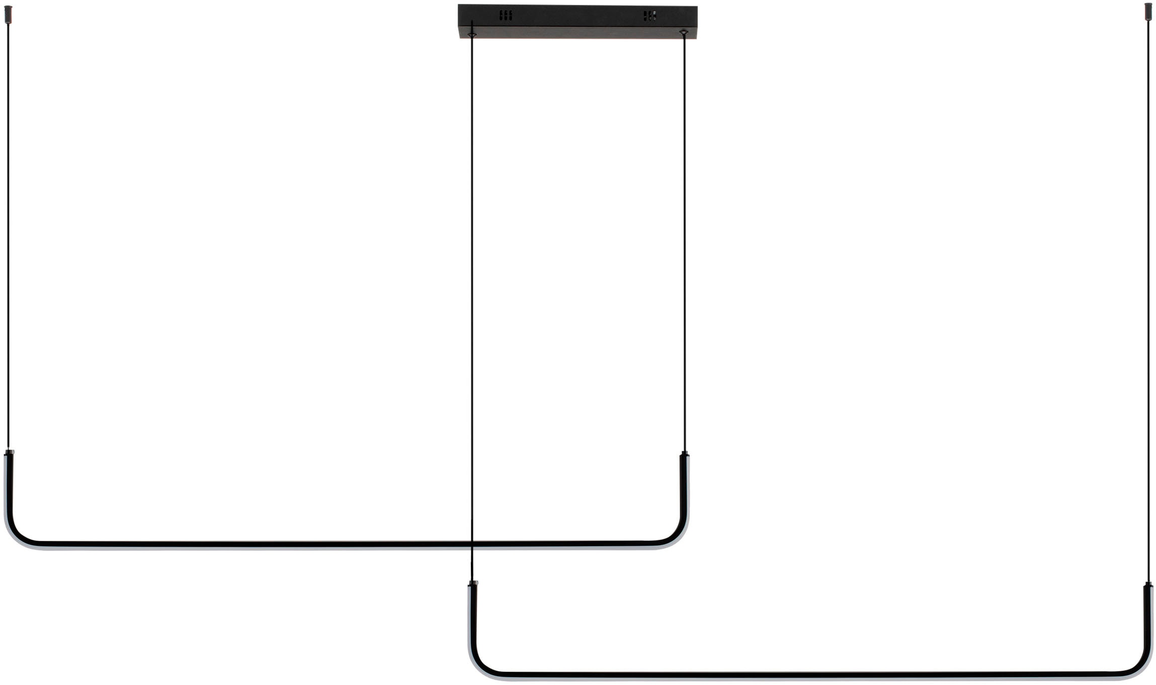 Nova Luce Pendelleuchte »STRITA« LED-Modul 1 Stk. Warmweiß günstig online kaufen