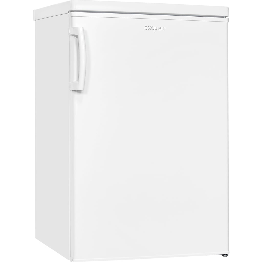 exquisit Kühlschrank »KS16-4-HE-040D«, KS16-4-HE-040D weiss, 85 cm hoch, 55 cm breit