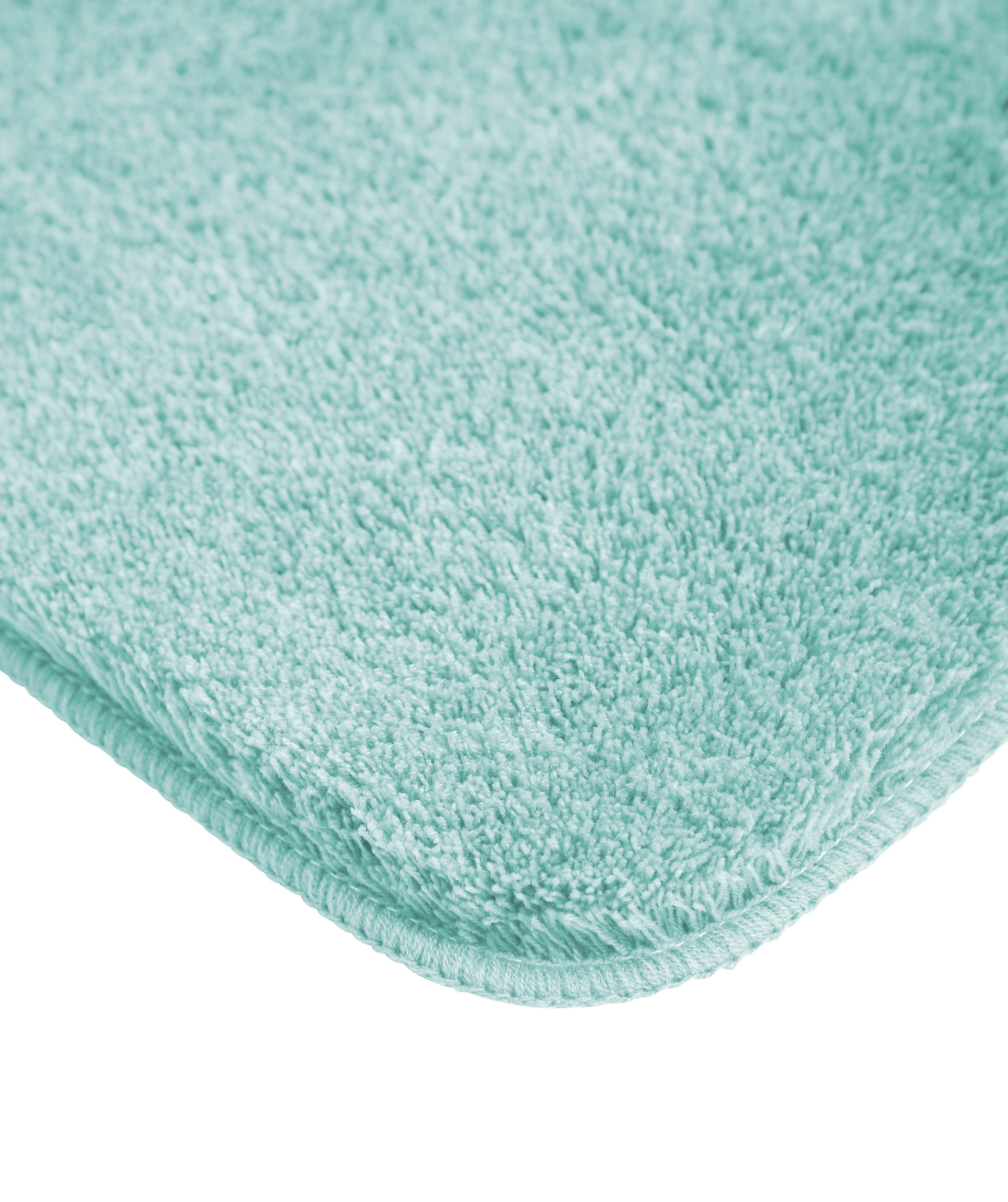 my home Badematte »Merida, Badvorleger, Badezimmer Teppich«, rutschhemmend beschichtet, fußbodenheizungsgeeignet-schnell trocknend-strapazierfähig, Badteppich, Uni Farben, rechteckig, rund & als 2-tlg. Set erhältlich